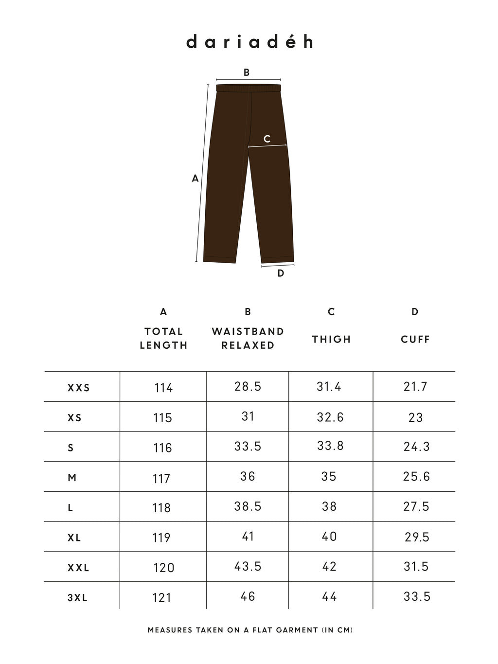 Bella Pants Dark Chocolate