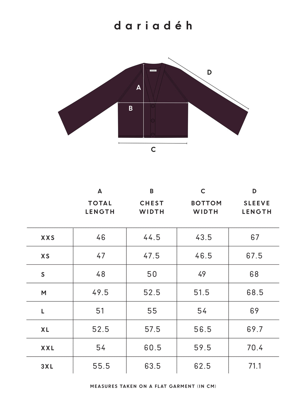 Samantha Cropped Cardigan Aubergine