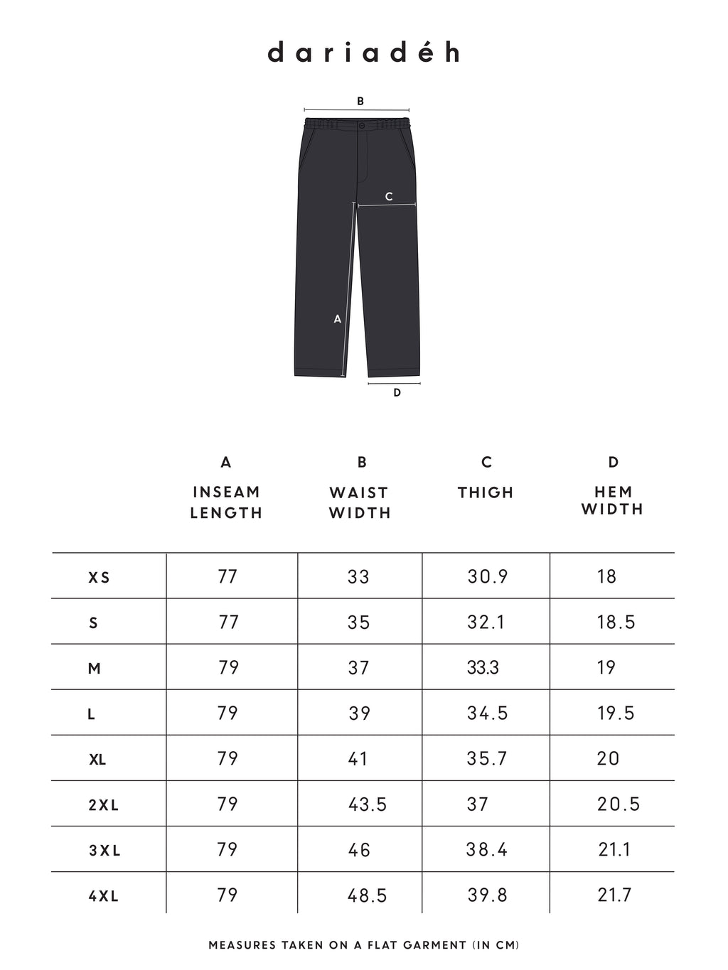 Arman Organic Cotton Pants Dark Blue