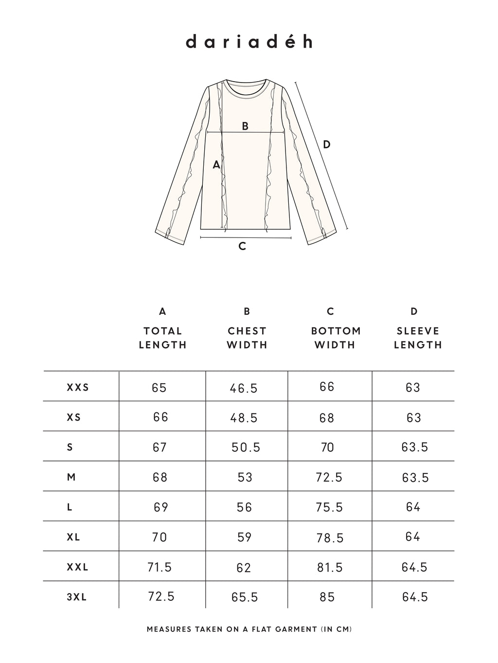 Lara Ruffle Top Ecru