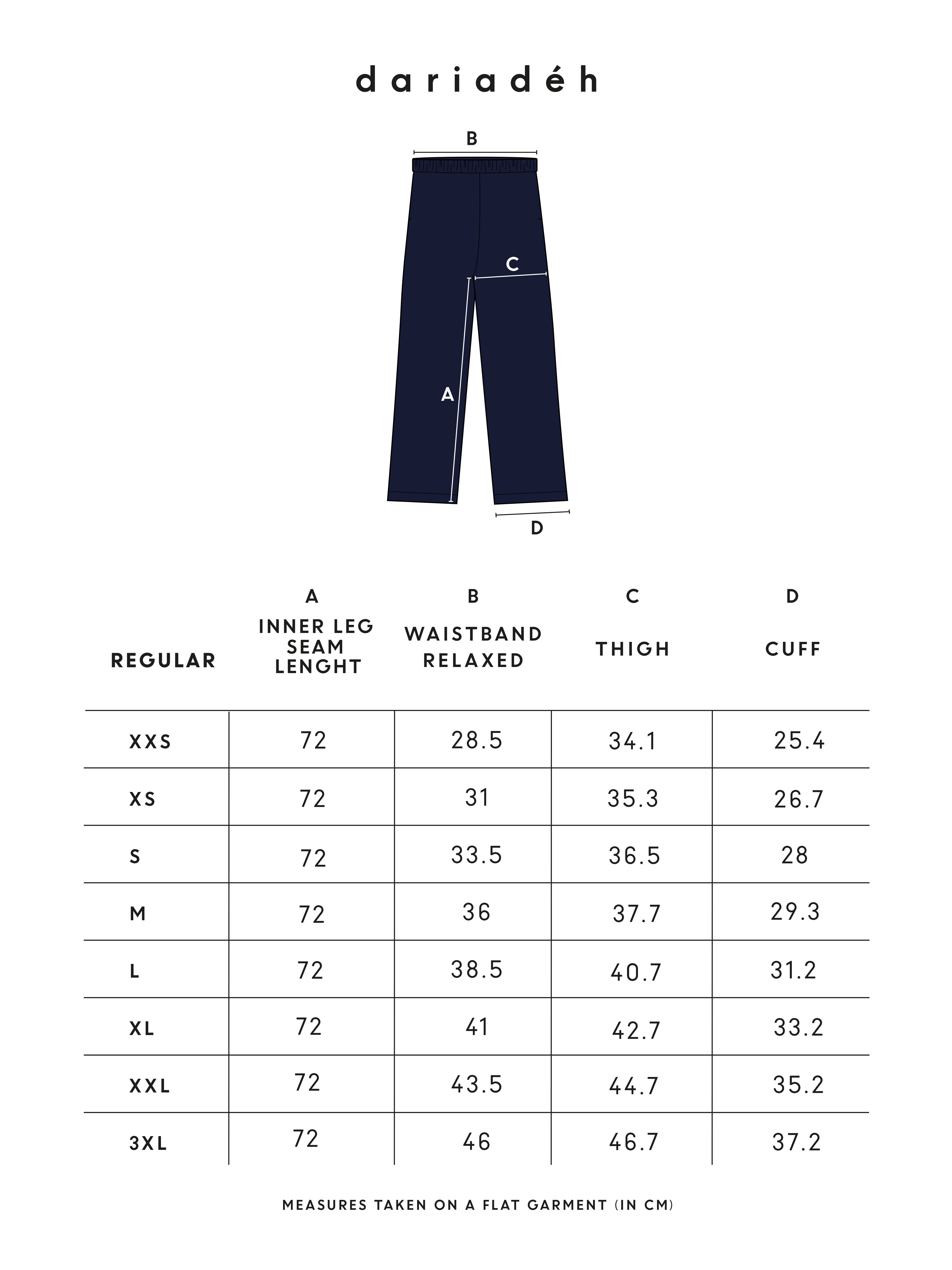 Polly Pants Solid Dark Navy