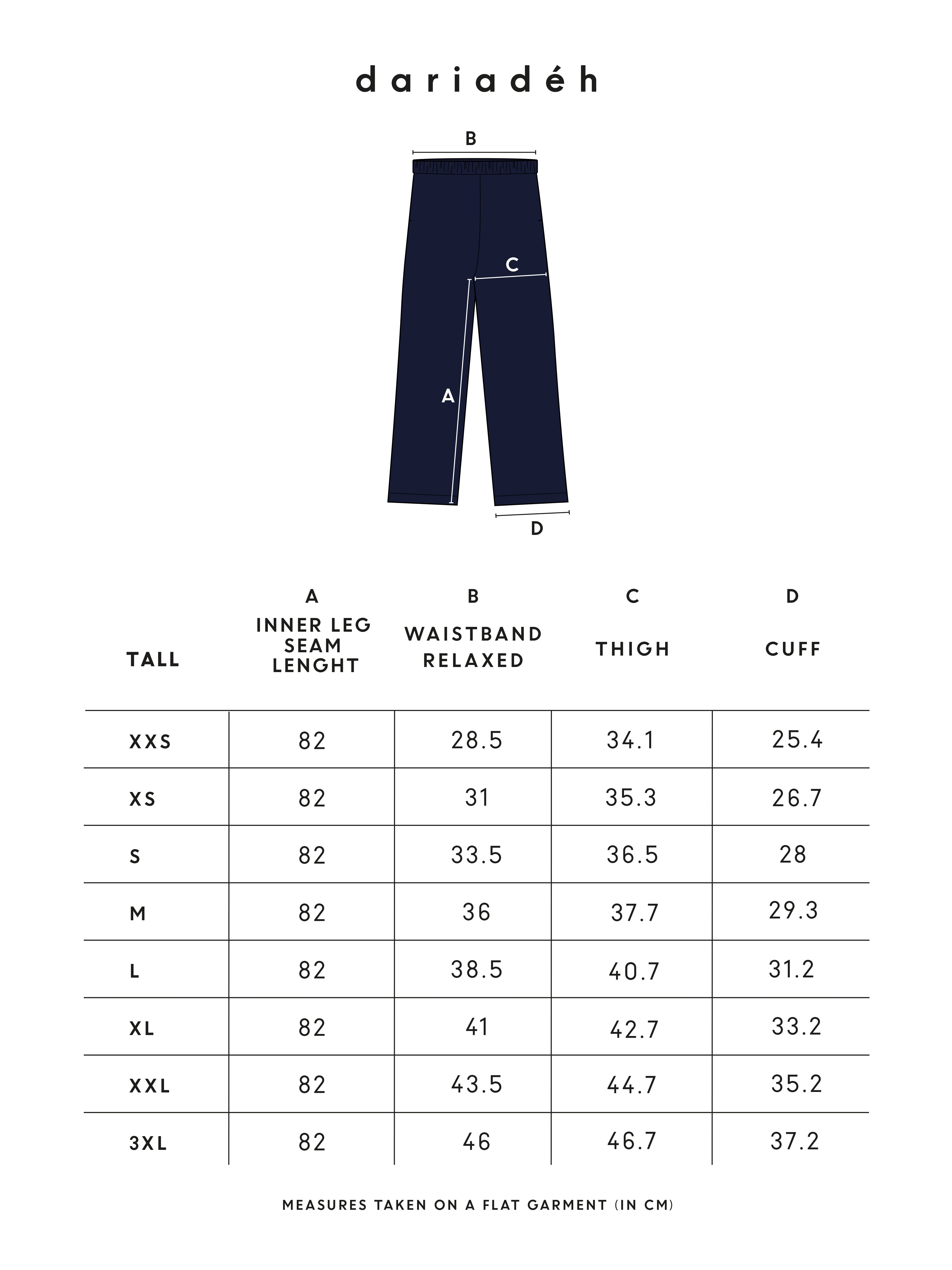 Polly Pants Solid Dark Navy