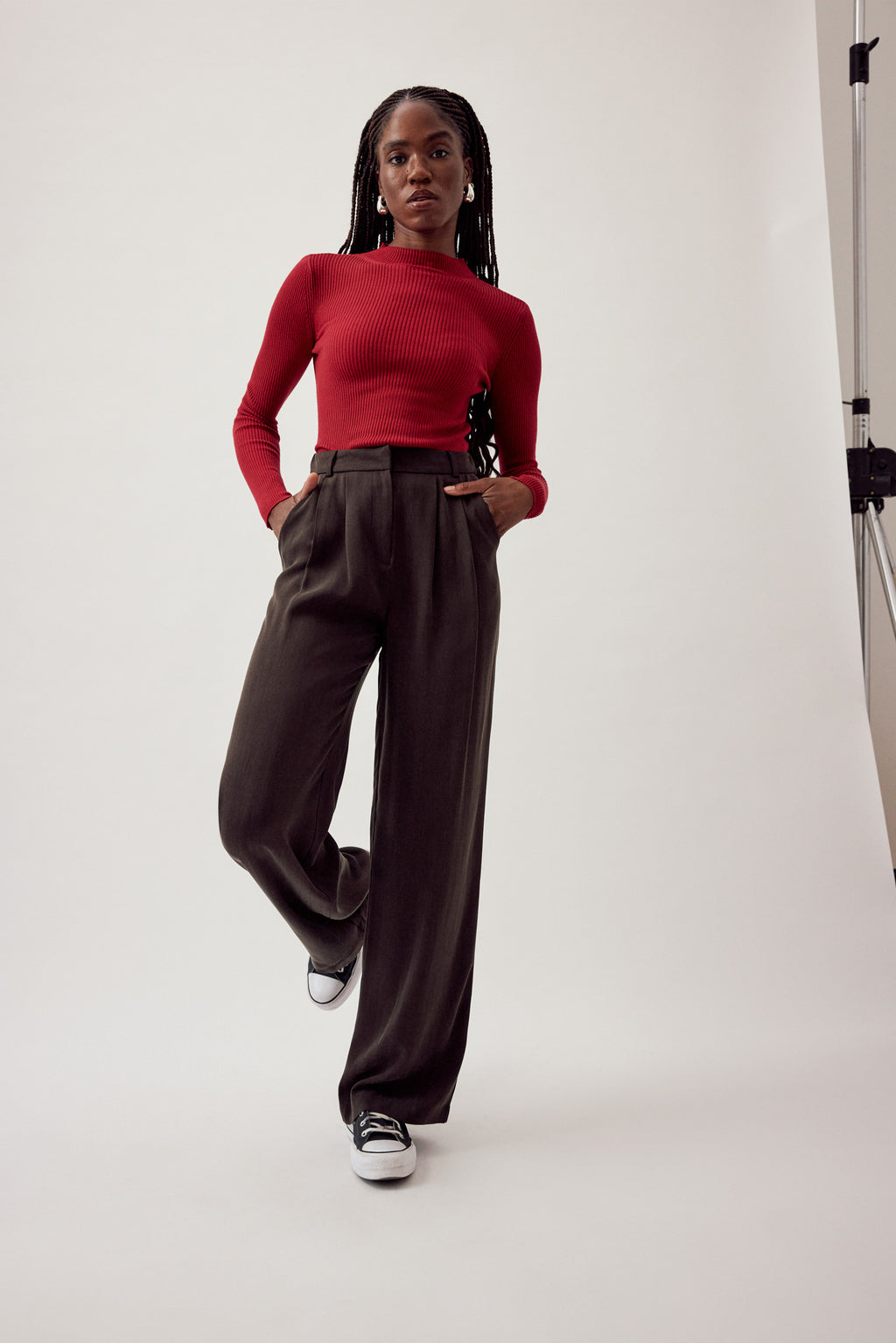 Harry Pants Cupro Espresso