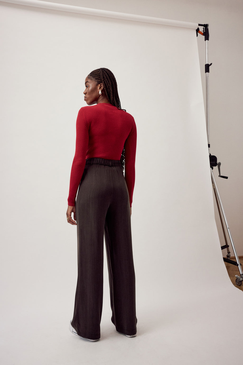 Harry Pants Cupro Espresso