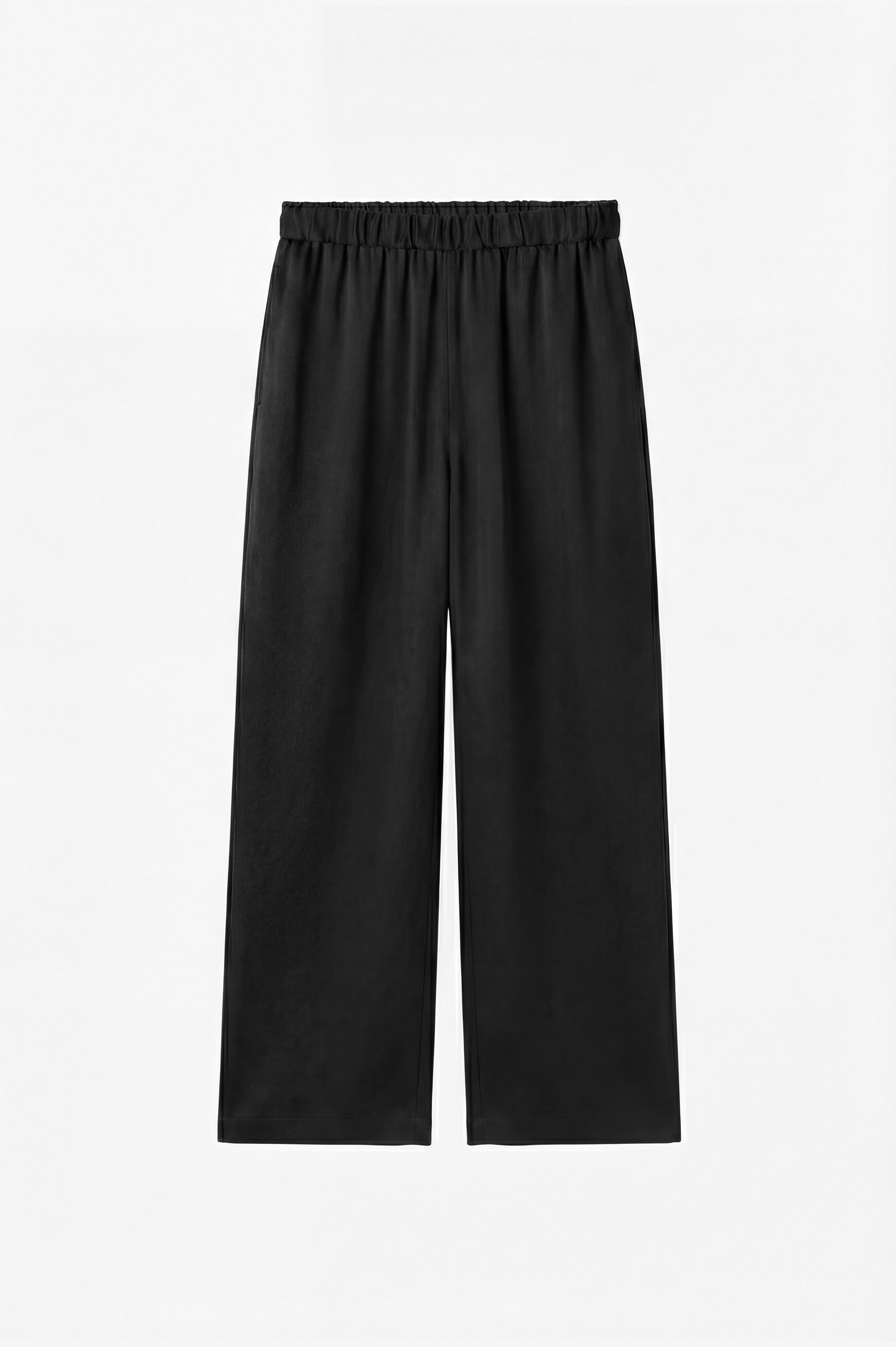 Ella Linen Pants Black