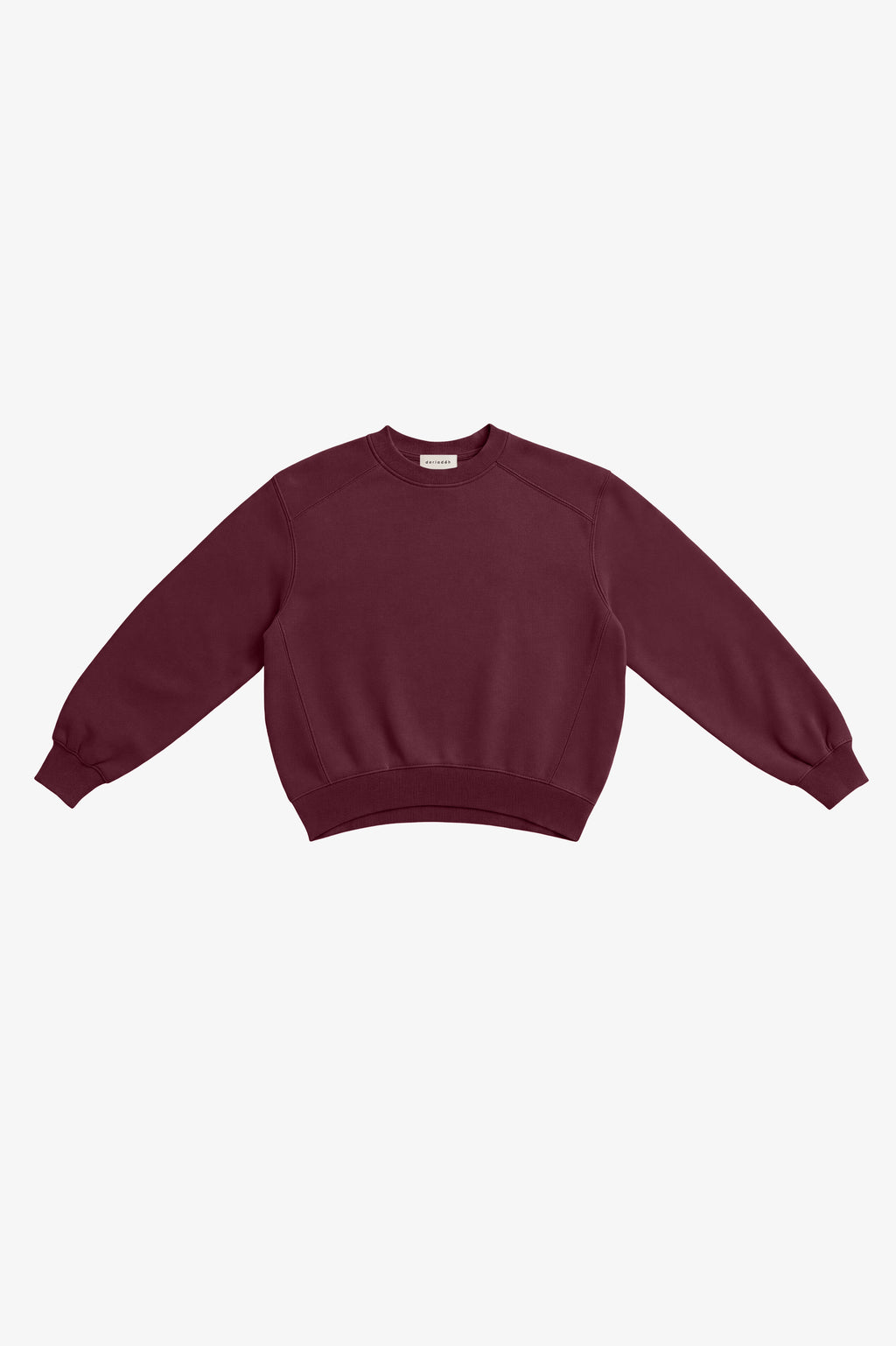 Signature Sweatshirt Aubergine