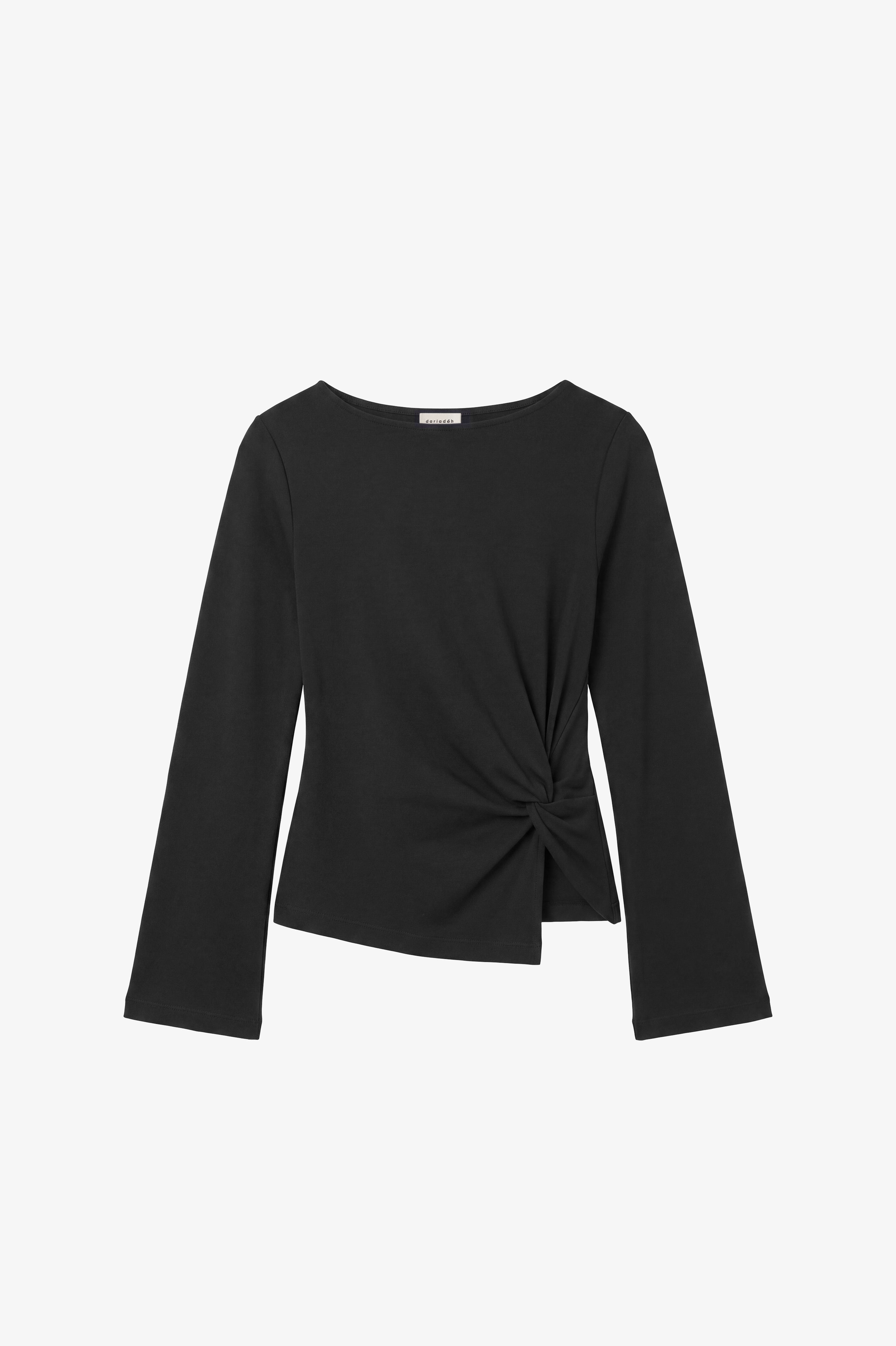 Moshka Organic Cotton Top Black