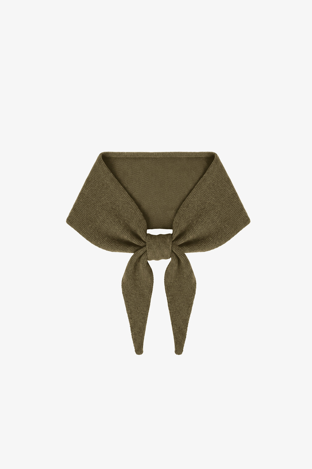 Gira Triangle Scarf Small Dark Olive