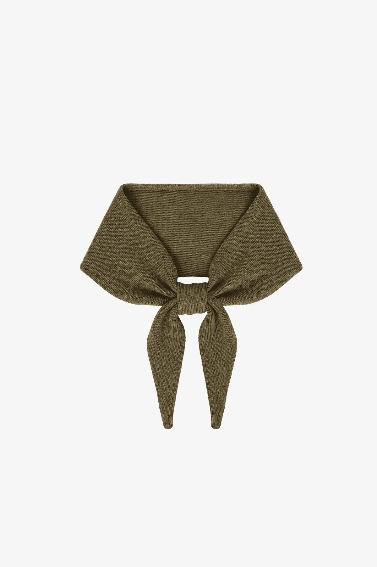 Gira Triangle Scarf Small Dark Olive
