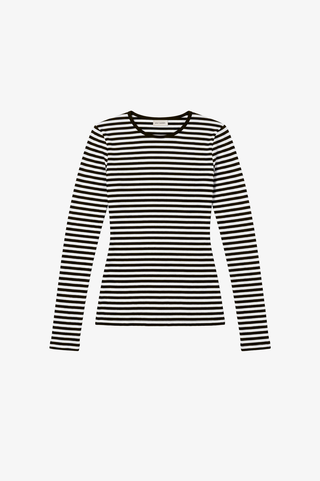 Malak Organic Cotton Longsleeve Chocolate Stripe