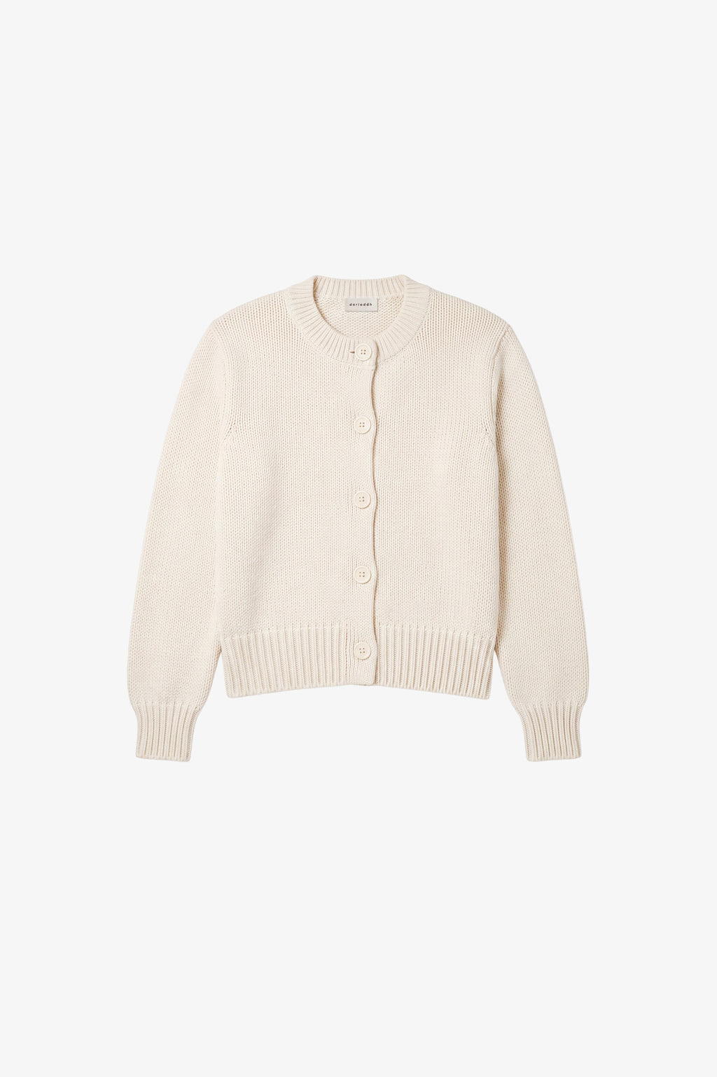 Calla Organic Cotton Cardigan Ecru