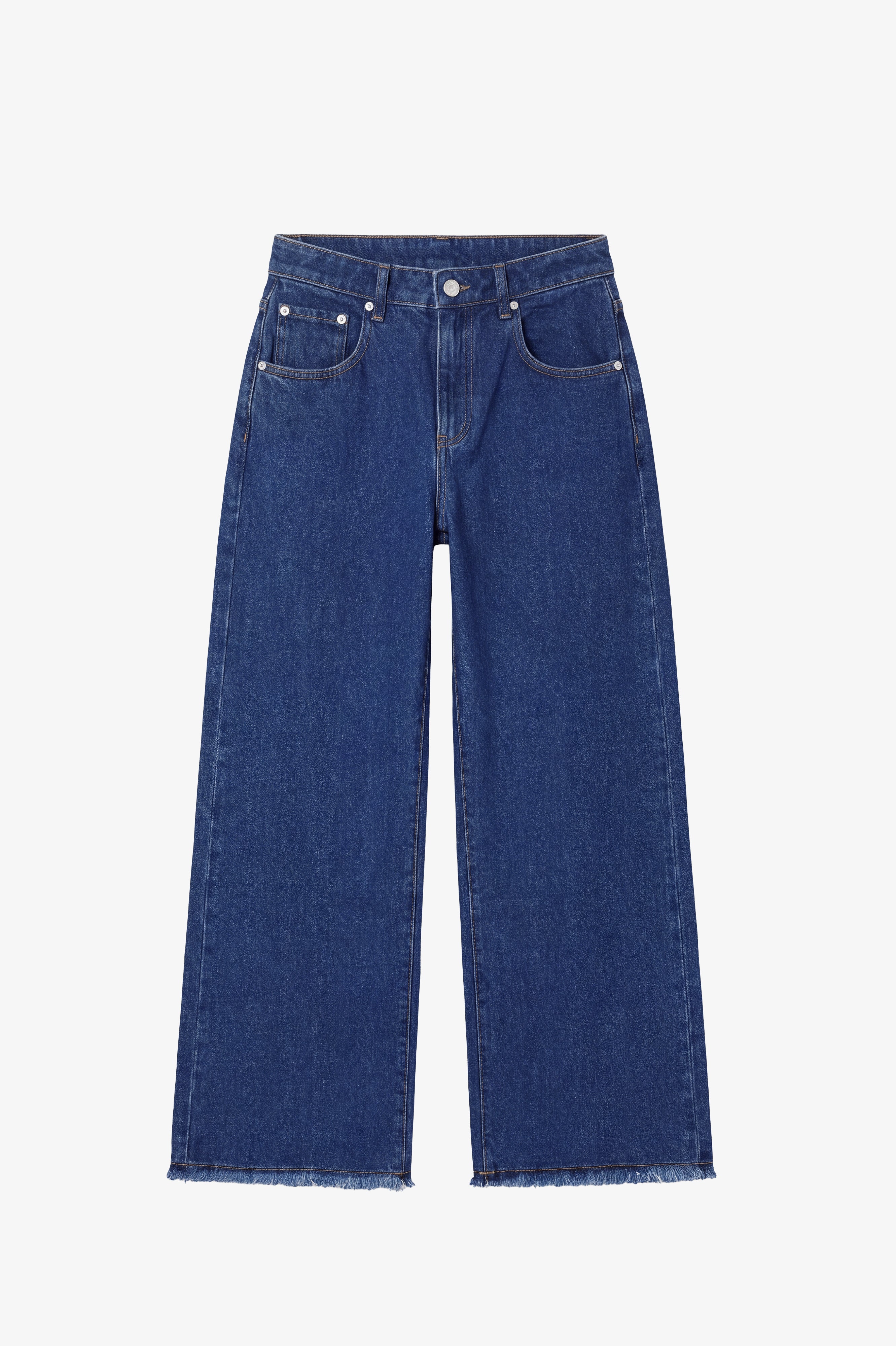 Maddie Wide Leg Jeans Dark Blue