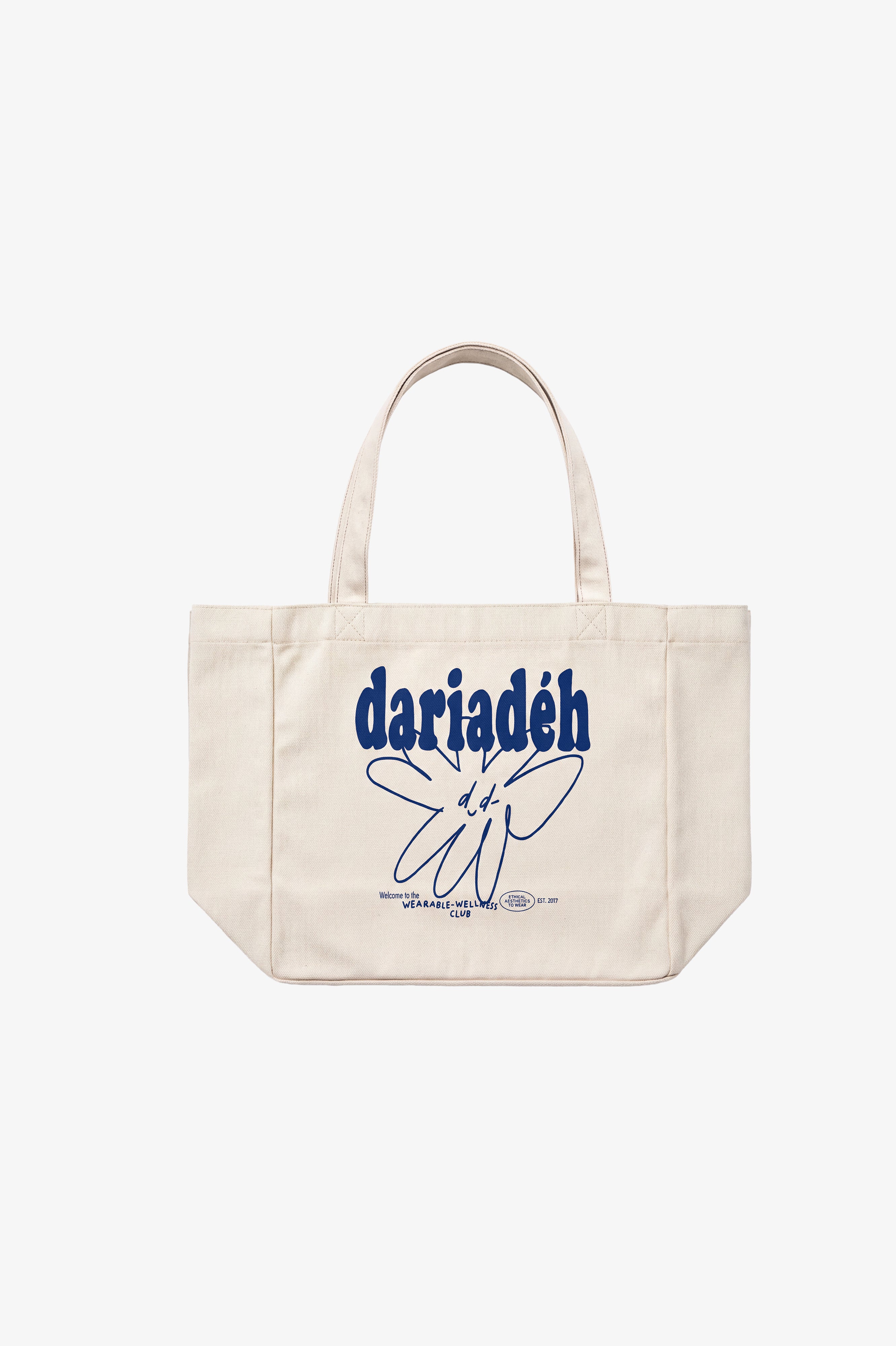 Signature Tote Bag Blue