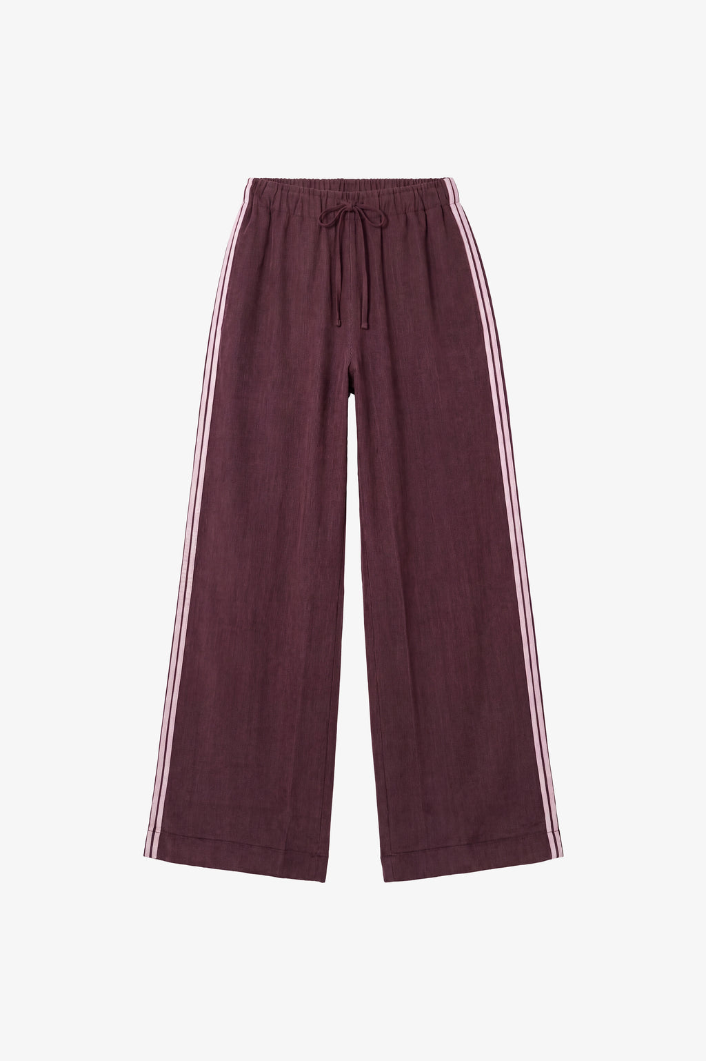 Villi Pants Cupro Dark Plum