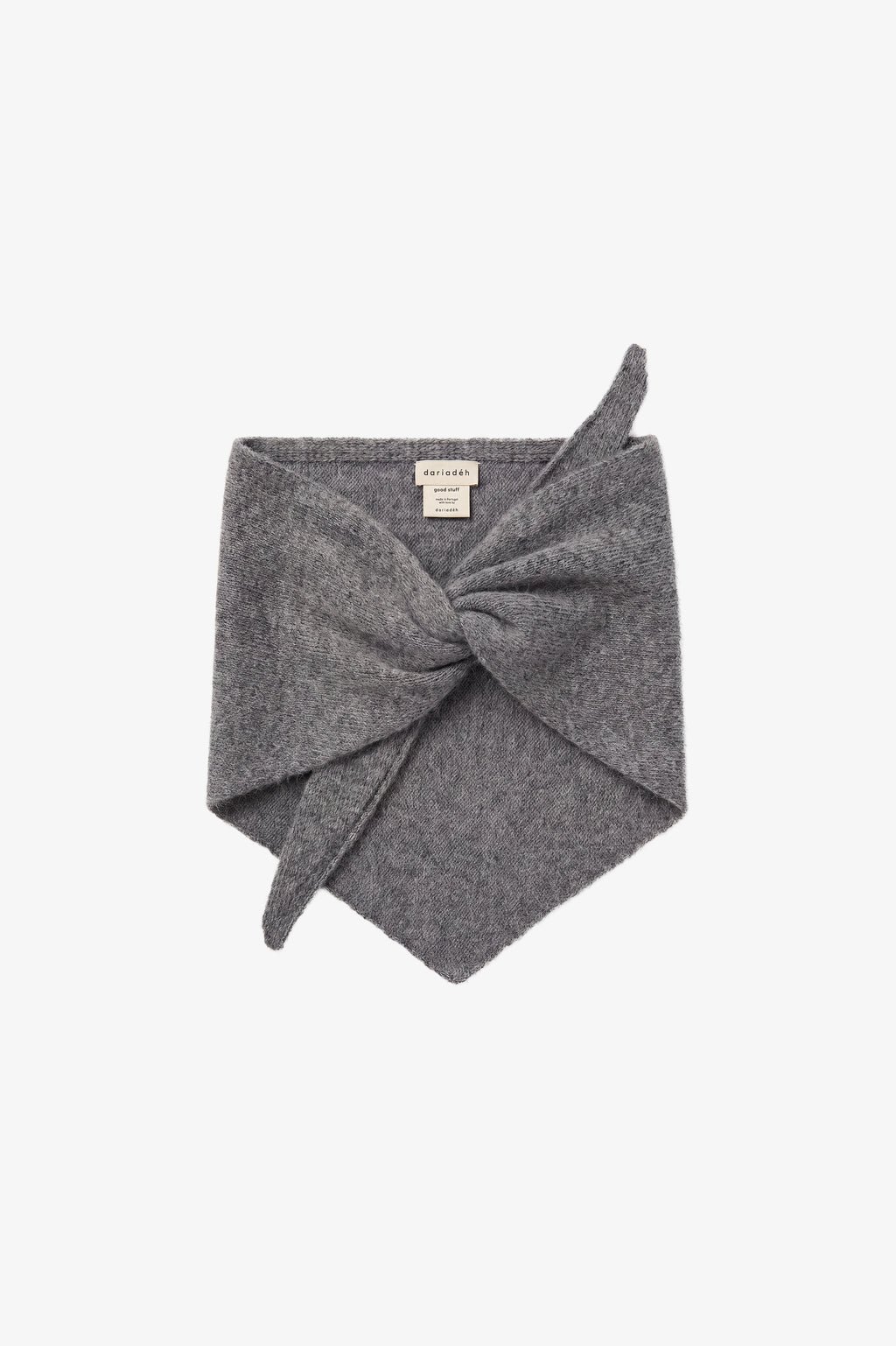 Gira Triangle Scarf Large Grey