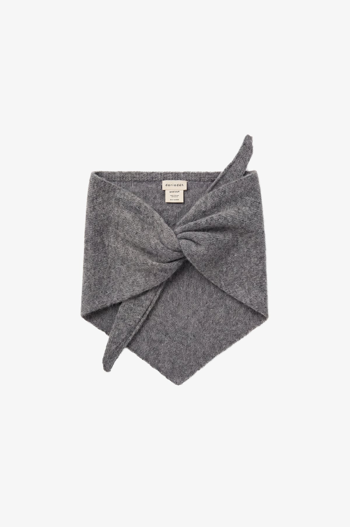 Gira Triangle Scarf Large Grey