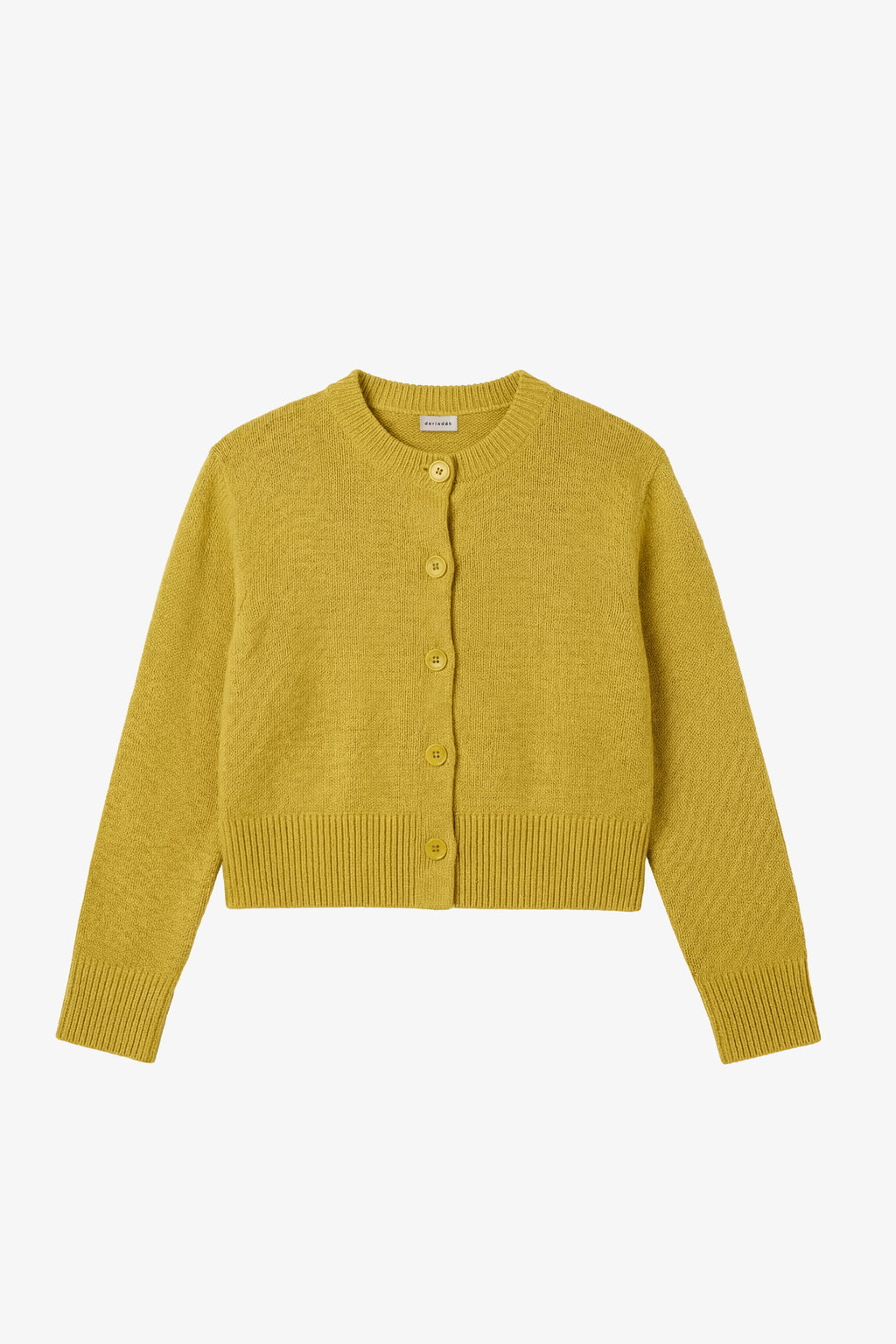 Louie Organic Cotton Cardigan Herb