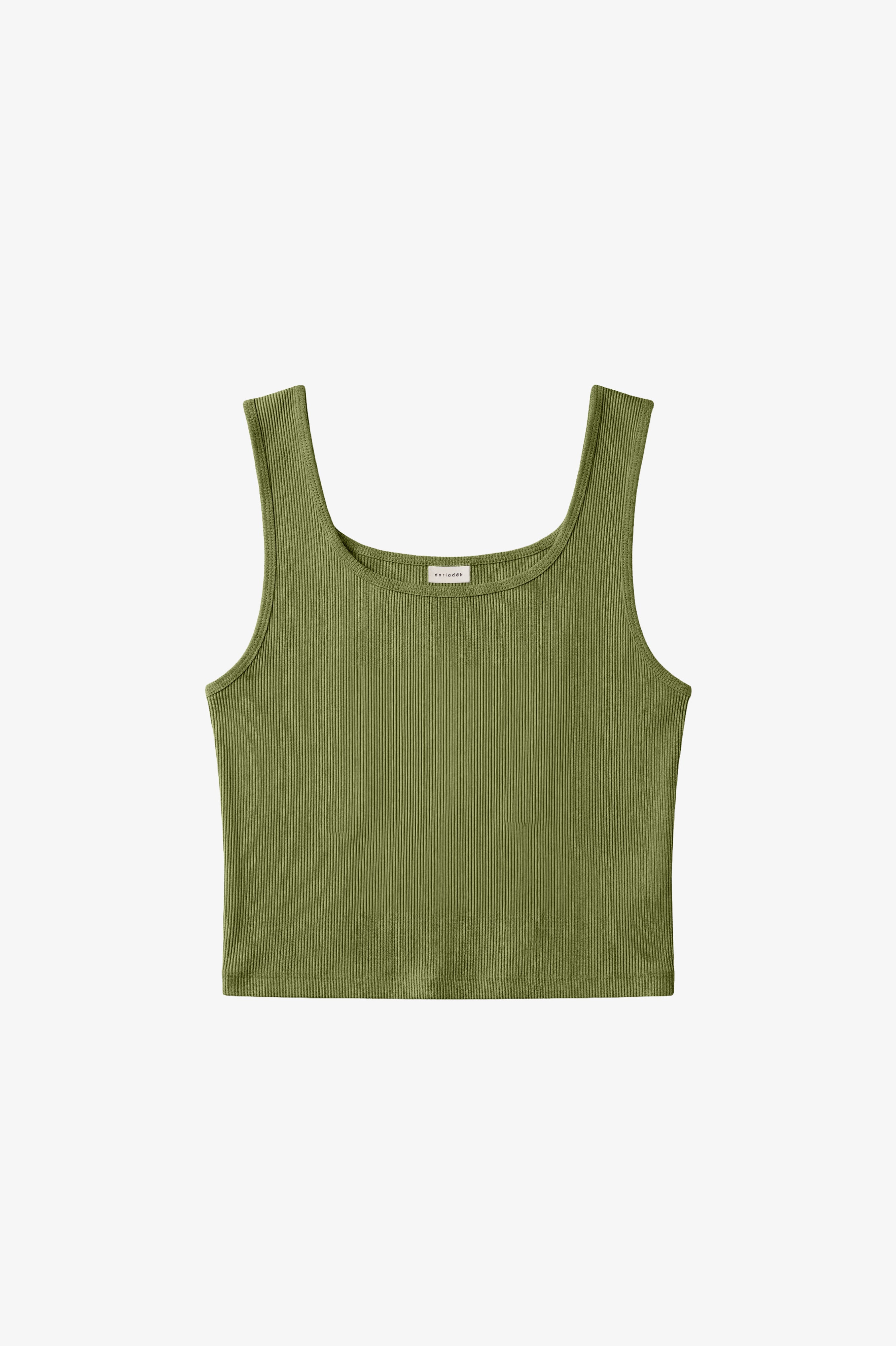 Vici Crop Top Moss