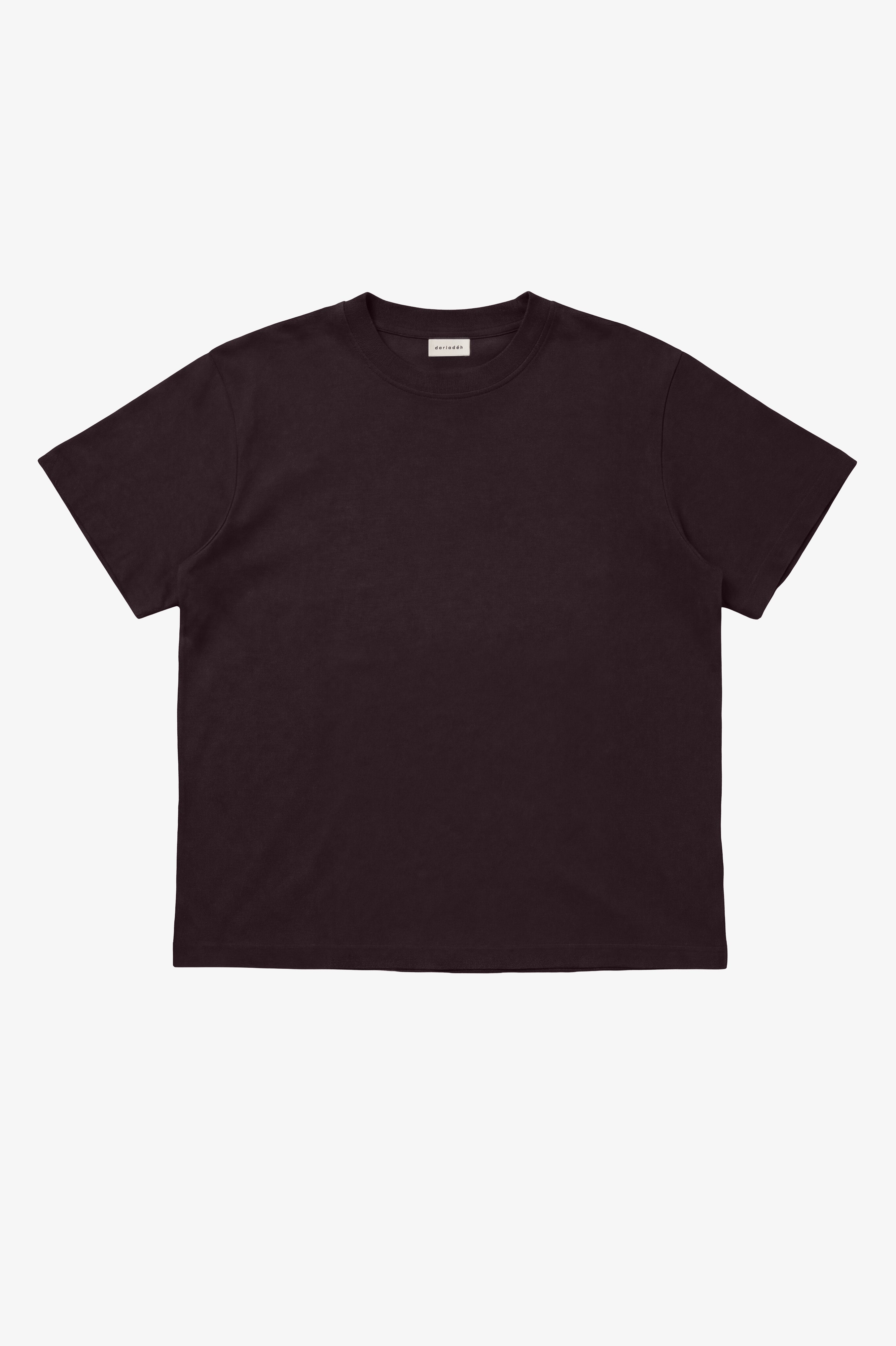 Basic Heavyweight T-Shirt Chocolate