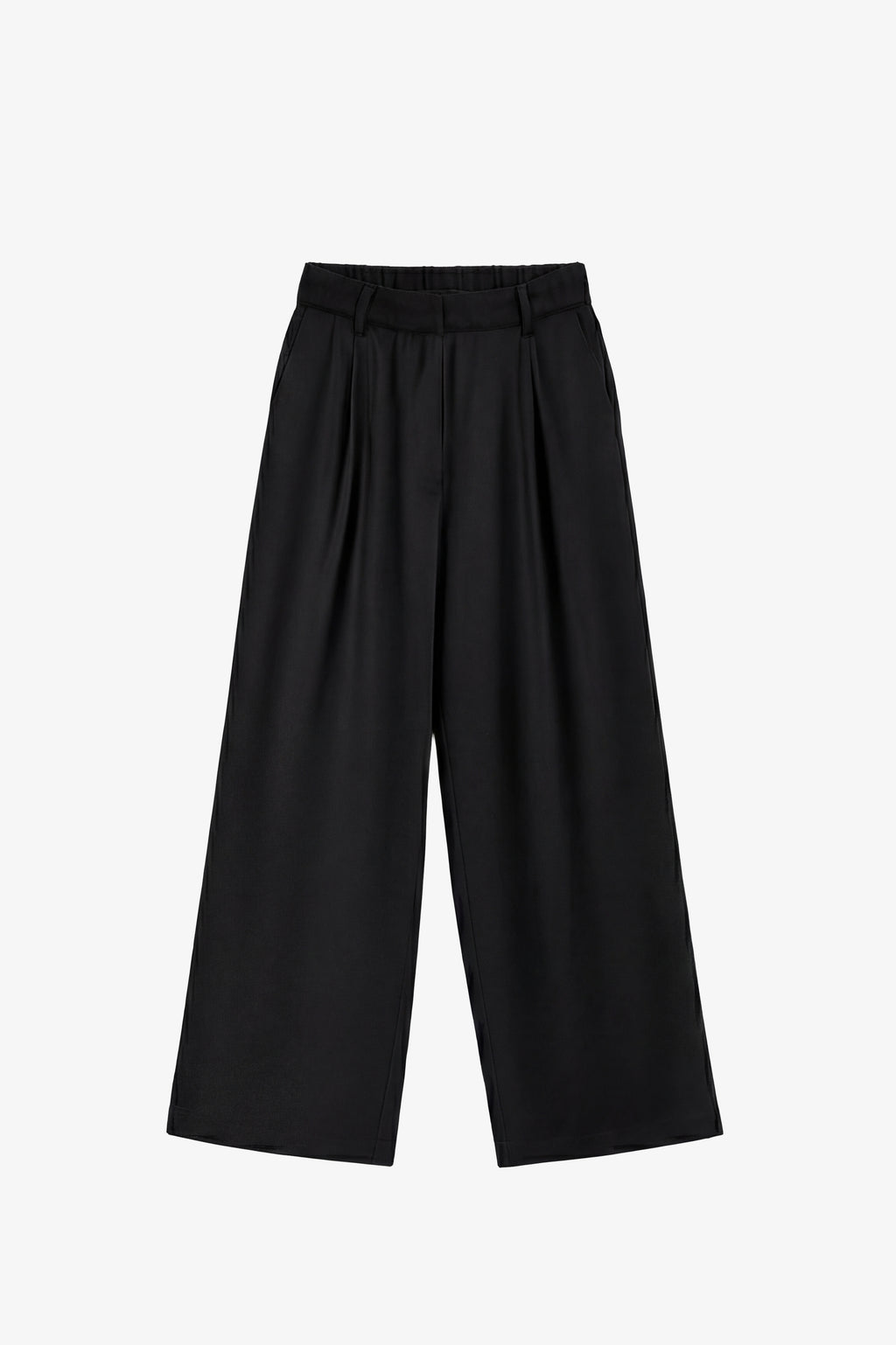 Larry Linen Pants Black