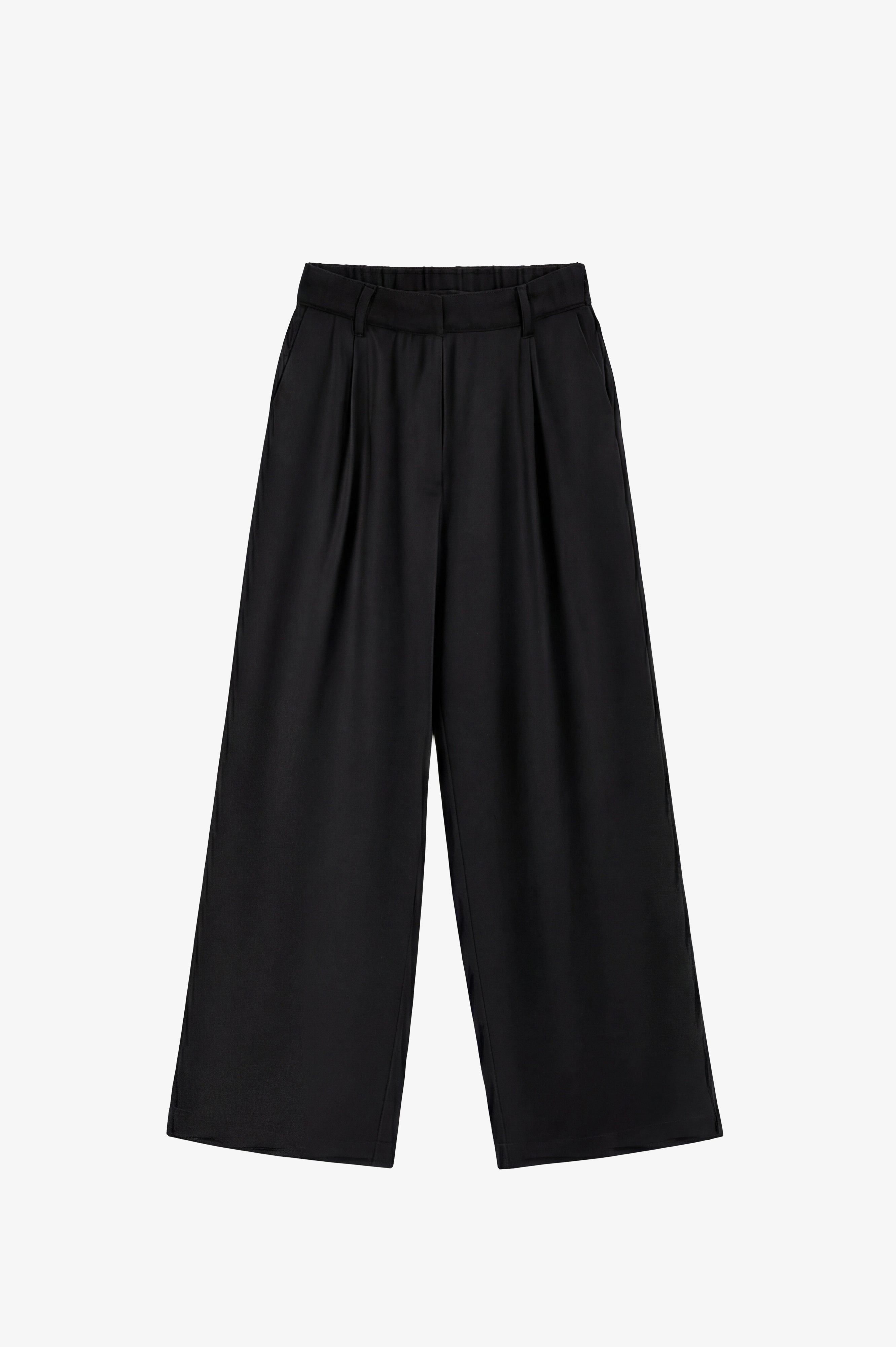 Larry Linen Pants Black