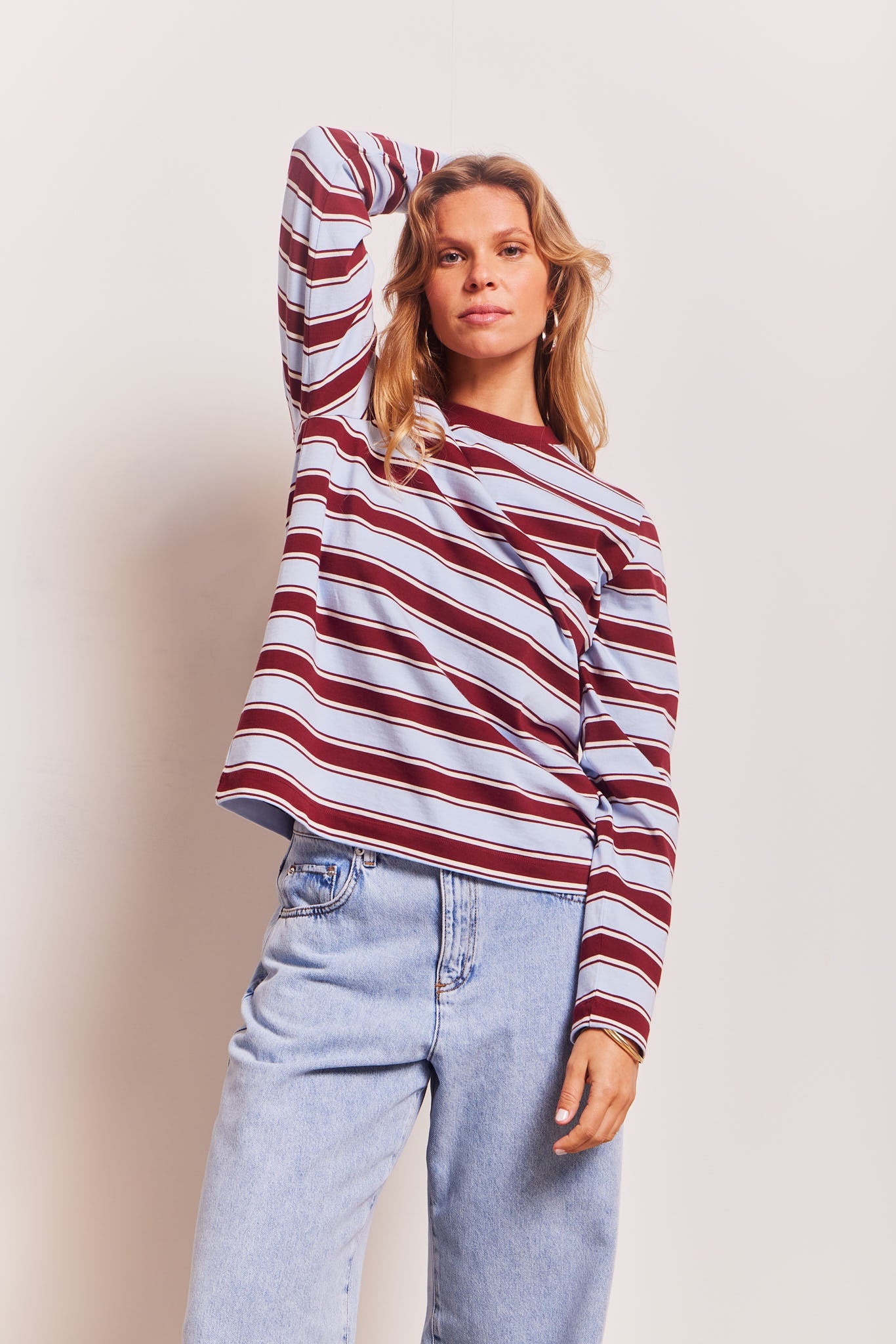 Rana Striped Longsleeve Striped Harbor