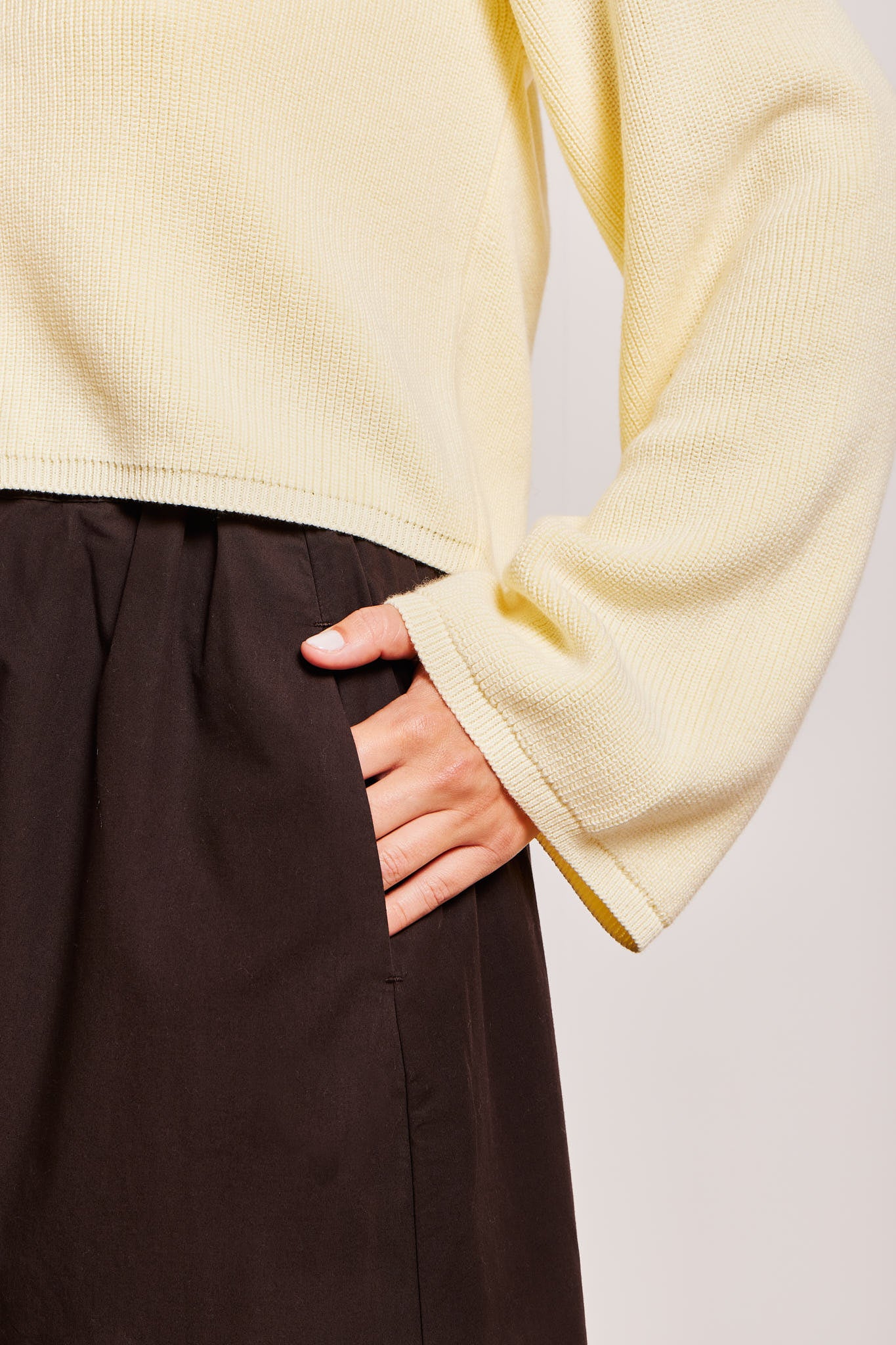 Samantha Cropped Cardigan Vanilla