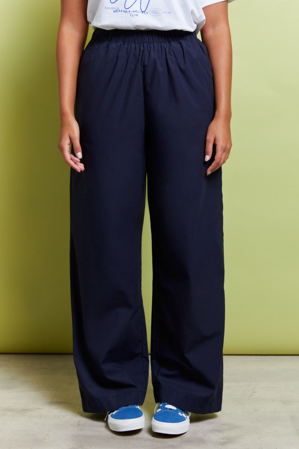 Polly Pants Solid Dark Navy