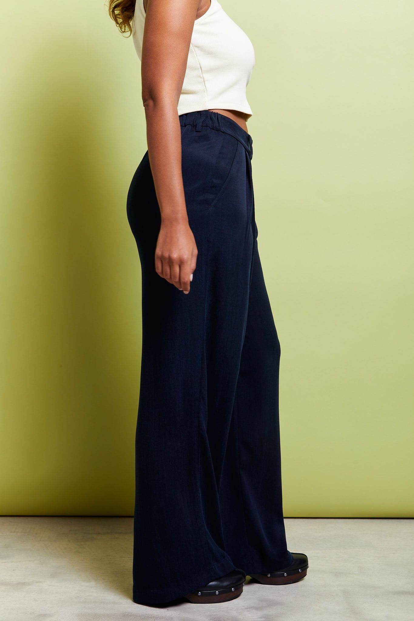 Harry Pants Cupro Dark Navy