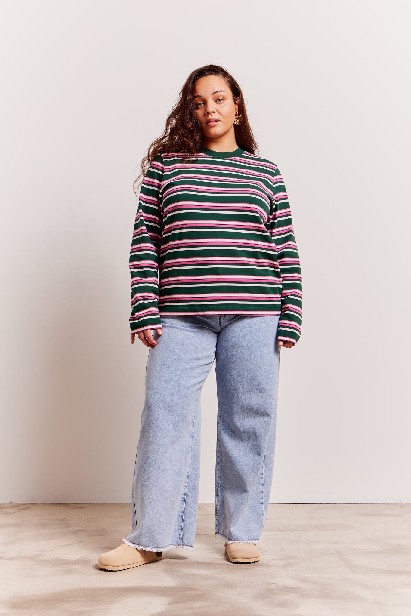 Rana Striped Longsleeve Striped Urban Pine
