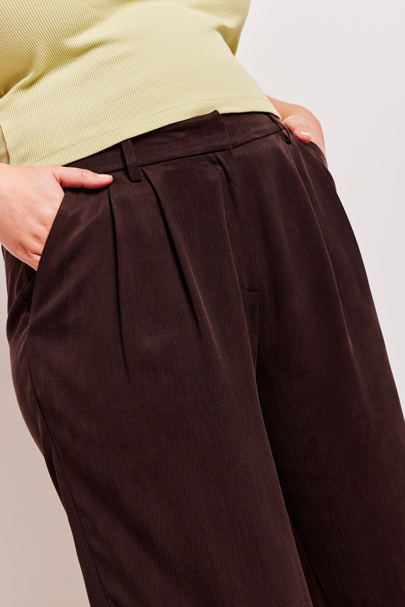 Harry Pants Cupro Espresso