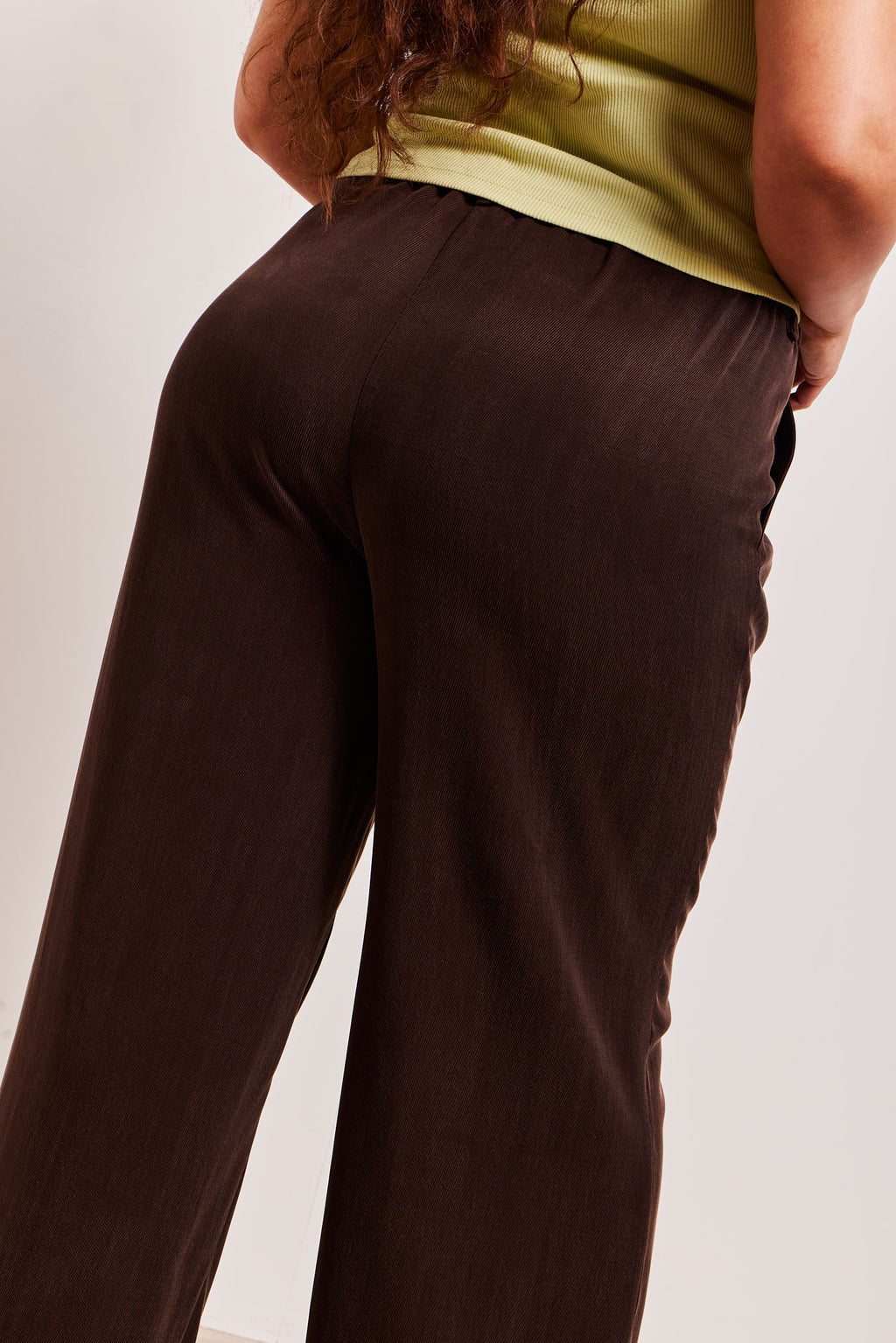 Harry Pants Cupro Espresso