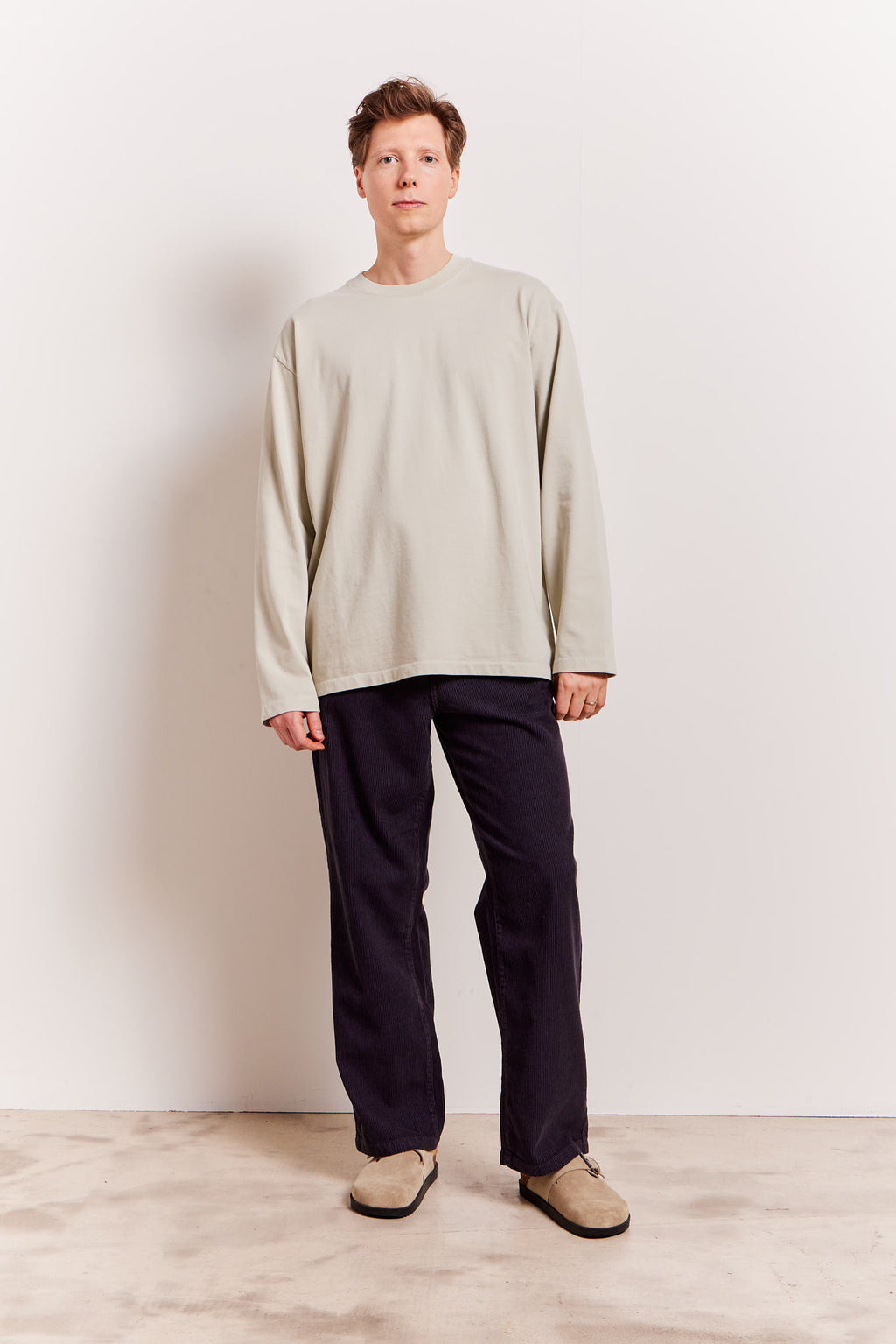 Flo Corduroy Pants Obsidian