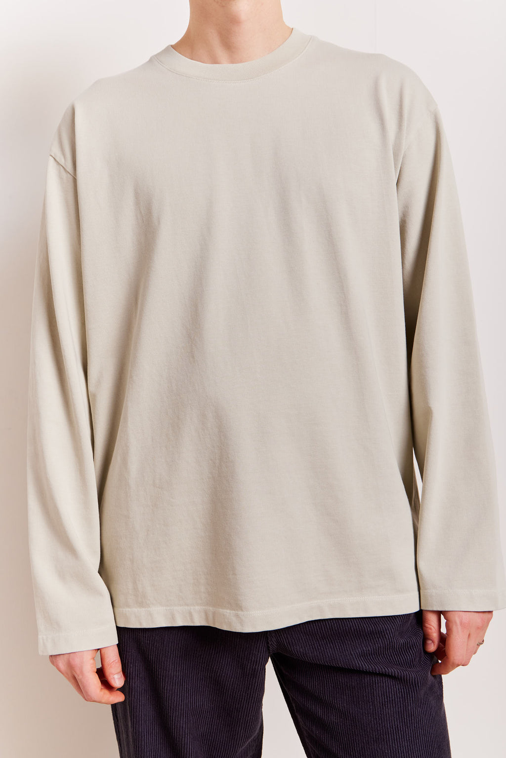 Vinnie Organic Cotton Longsleeve Faded Sage