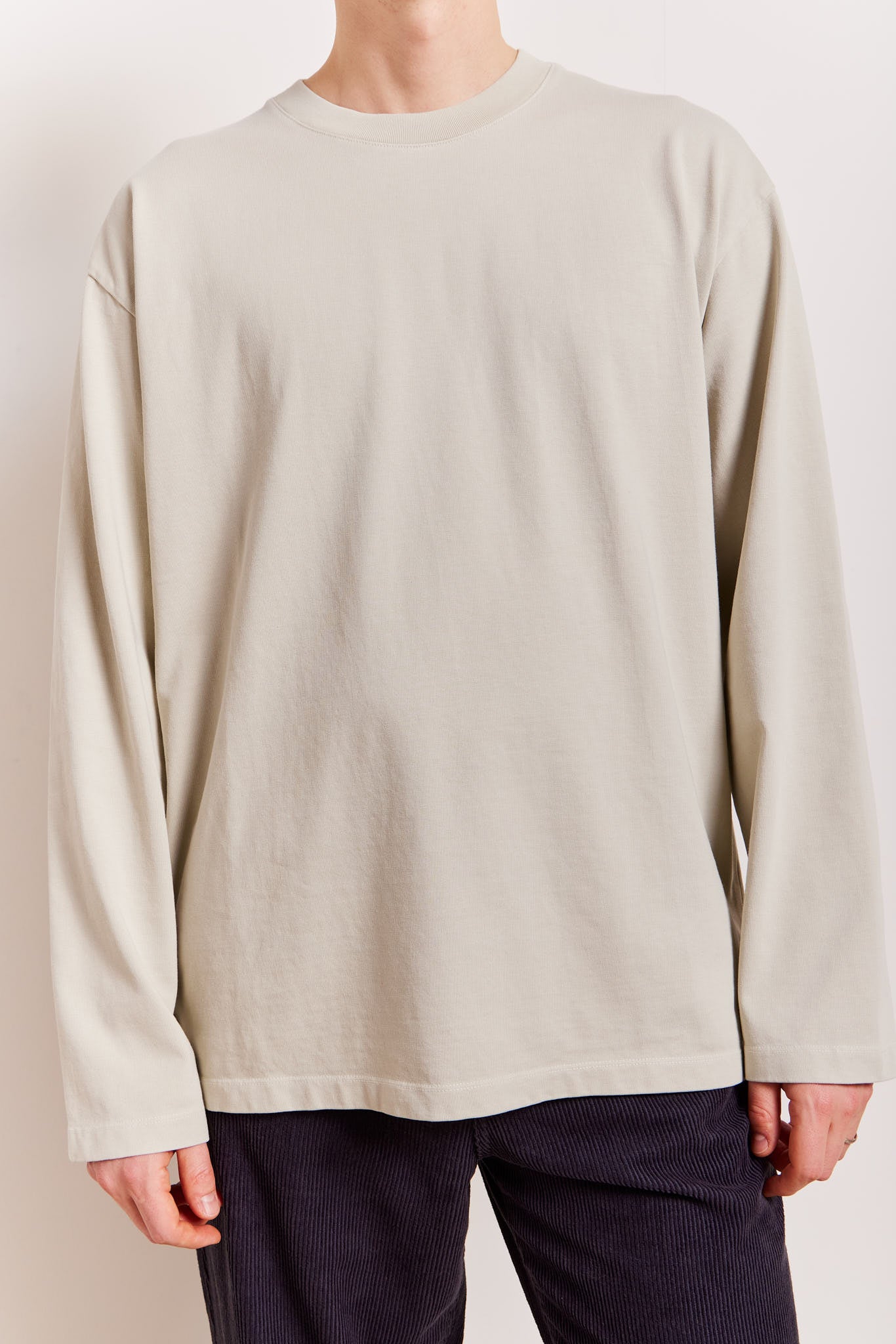 Vinnie Organic Cotton Longsleeve Faded Sage