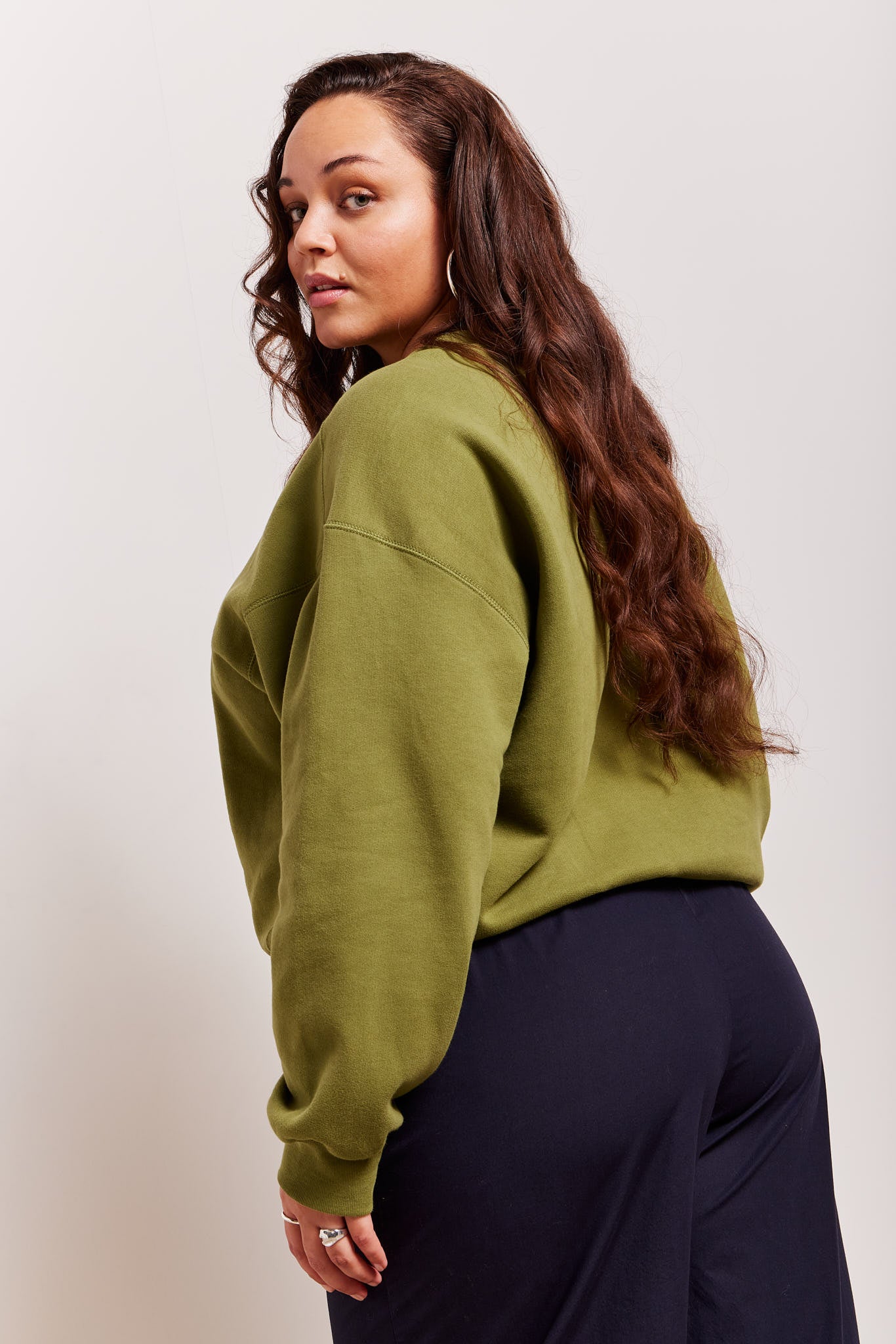 Signature Sweatshirt Moss