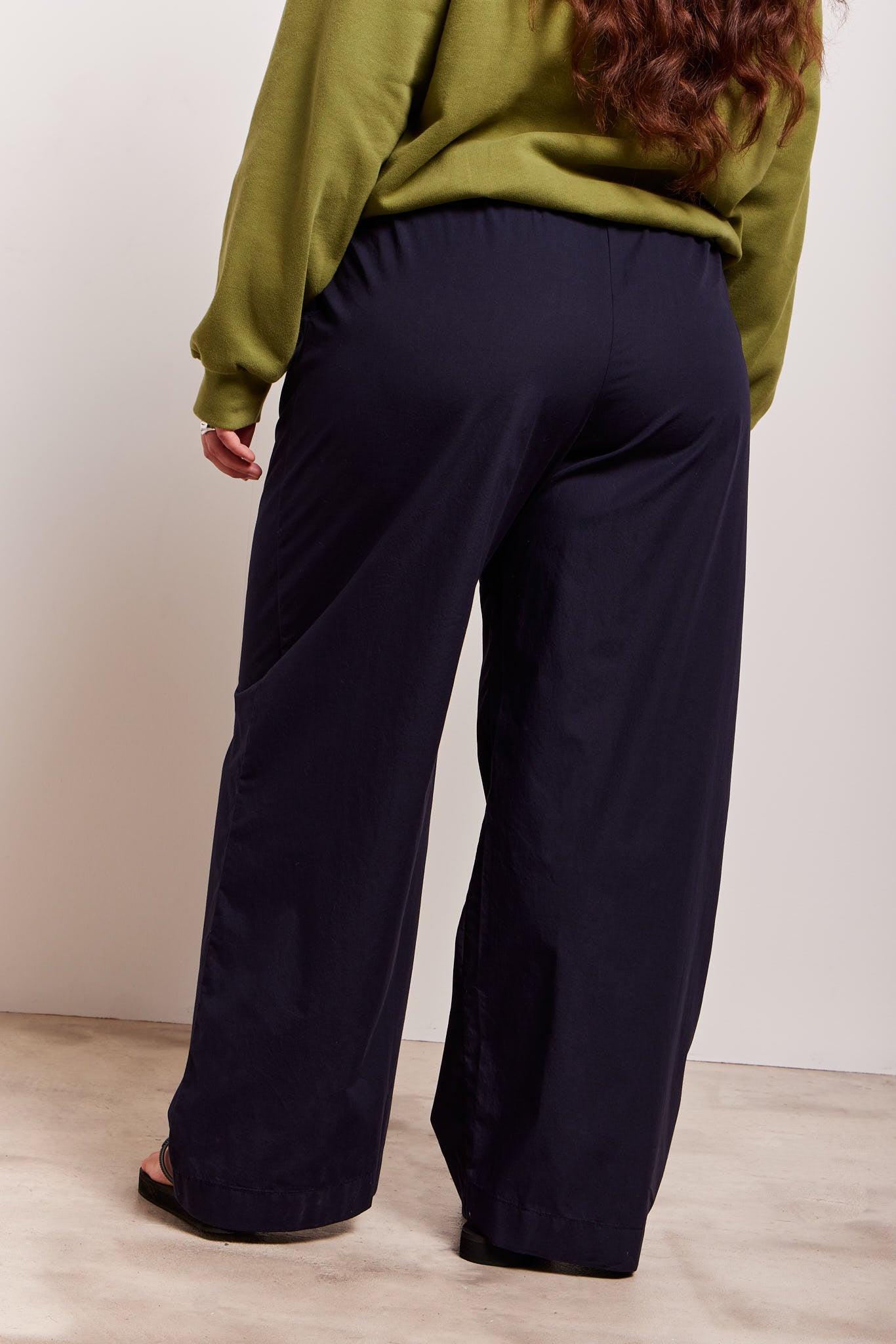 Polly Pants Solid Dark Navy