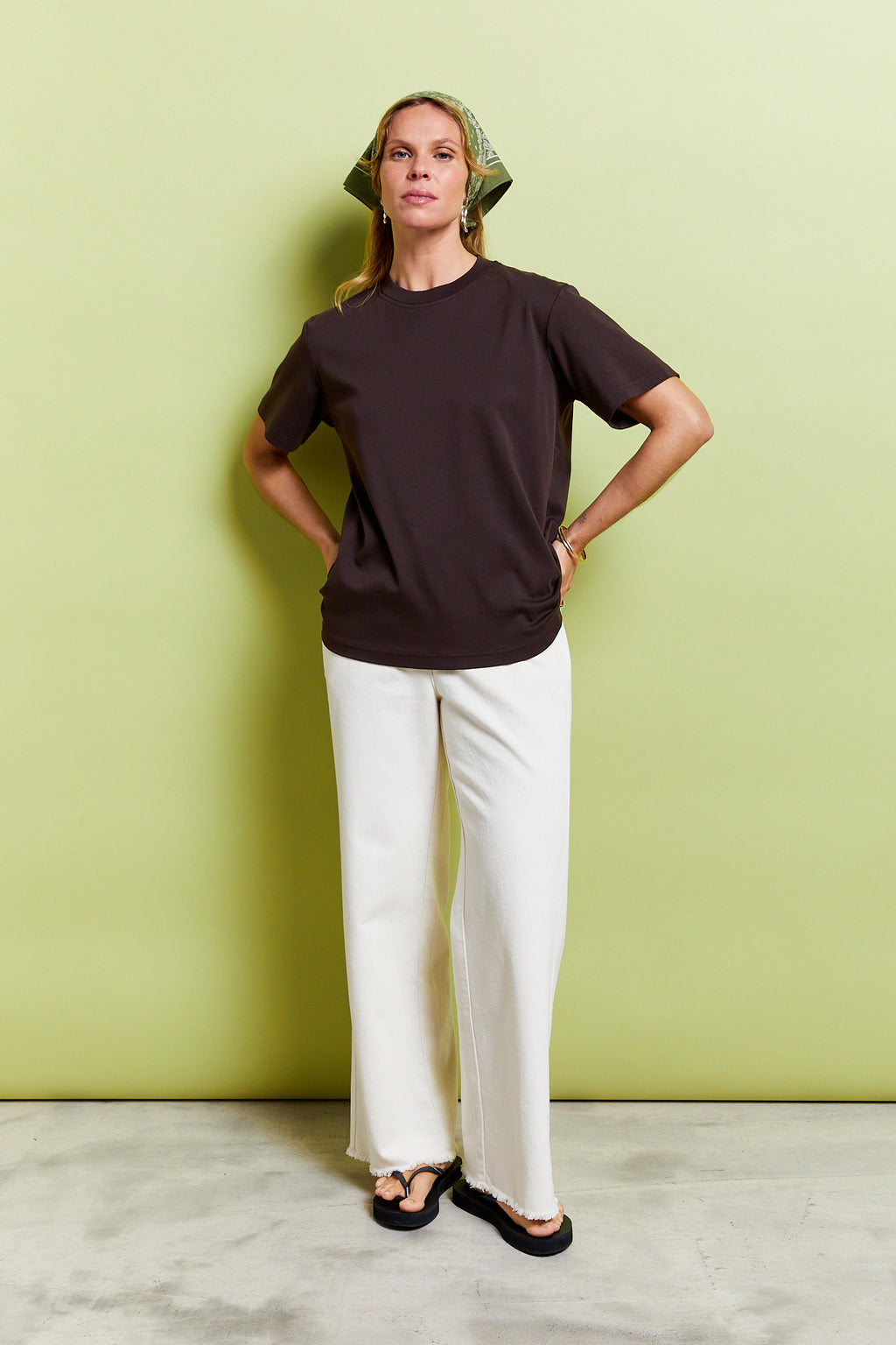 Basic Heavyweight T-Shirt Chocolate