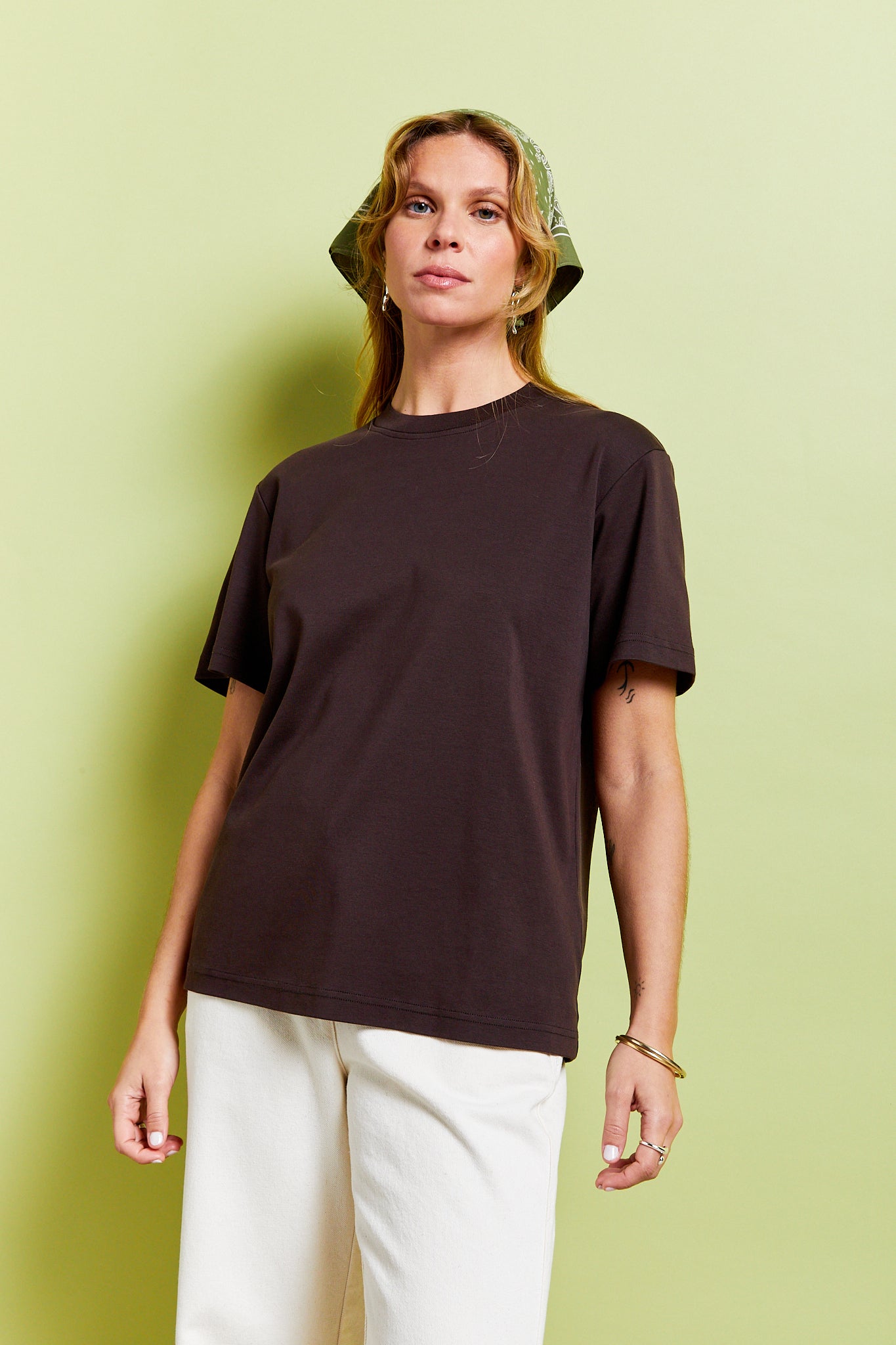 Basic Heavyweight T-Shirt Chocolate