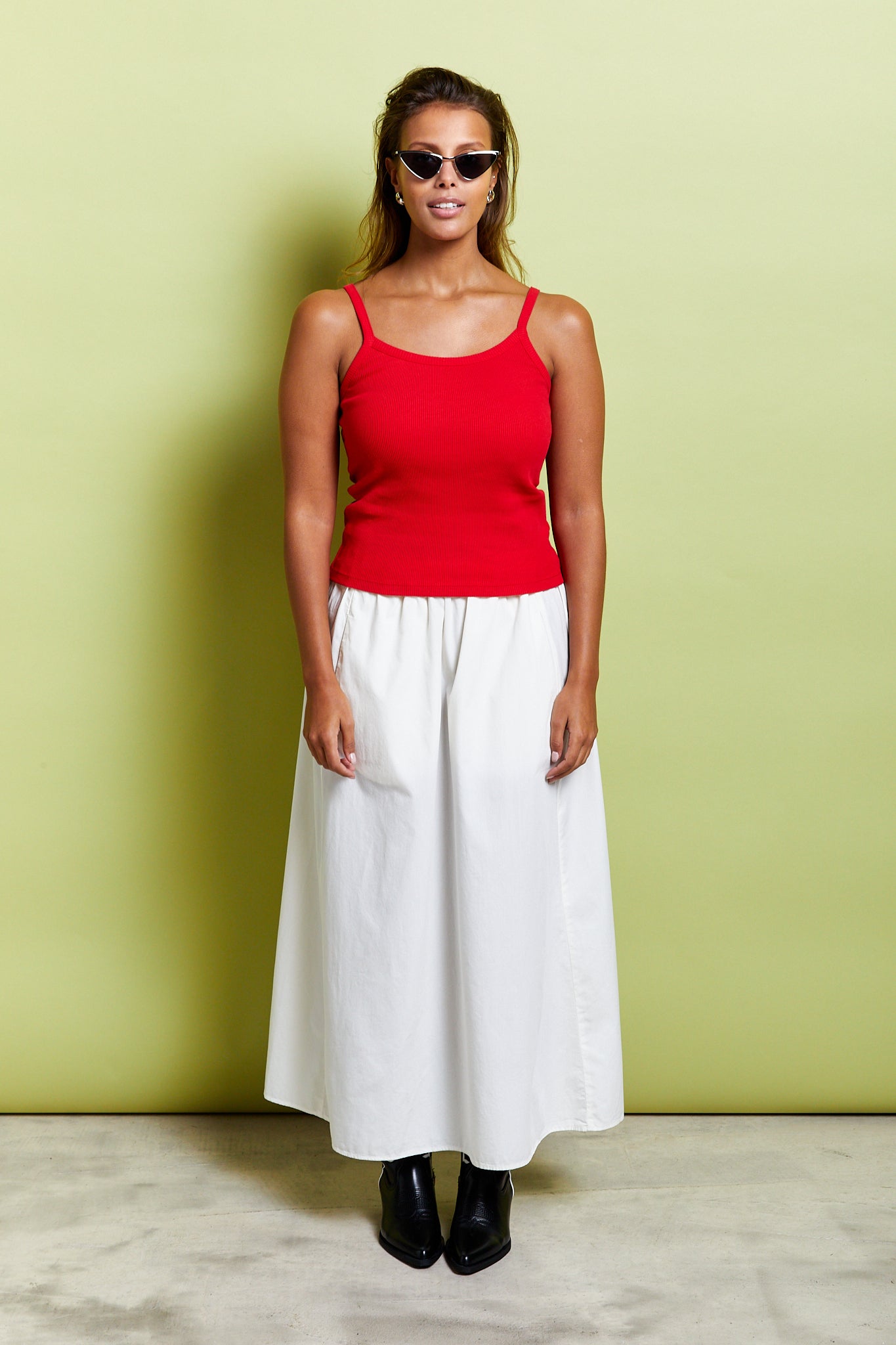 Ana Camisole Top Red