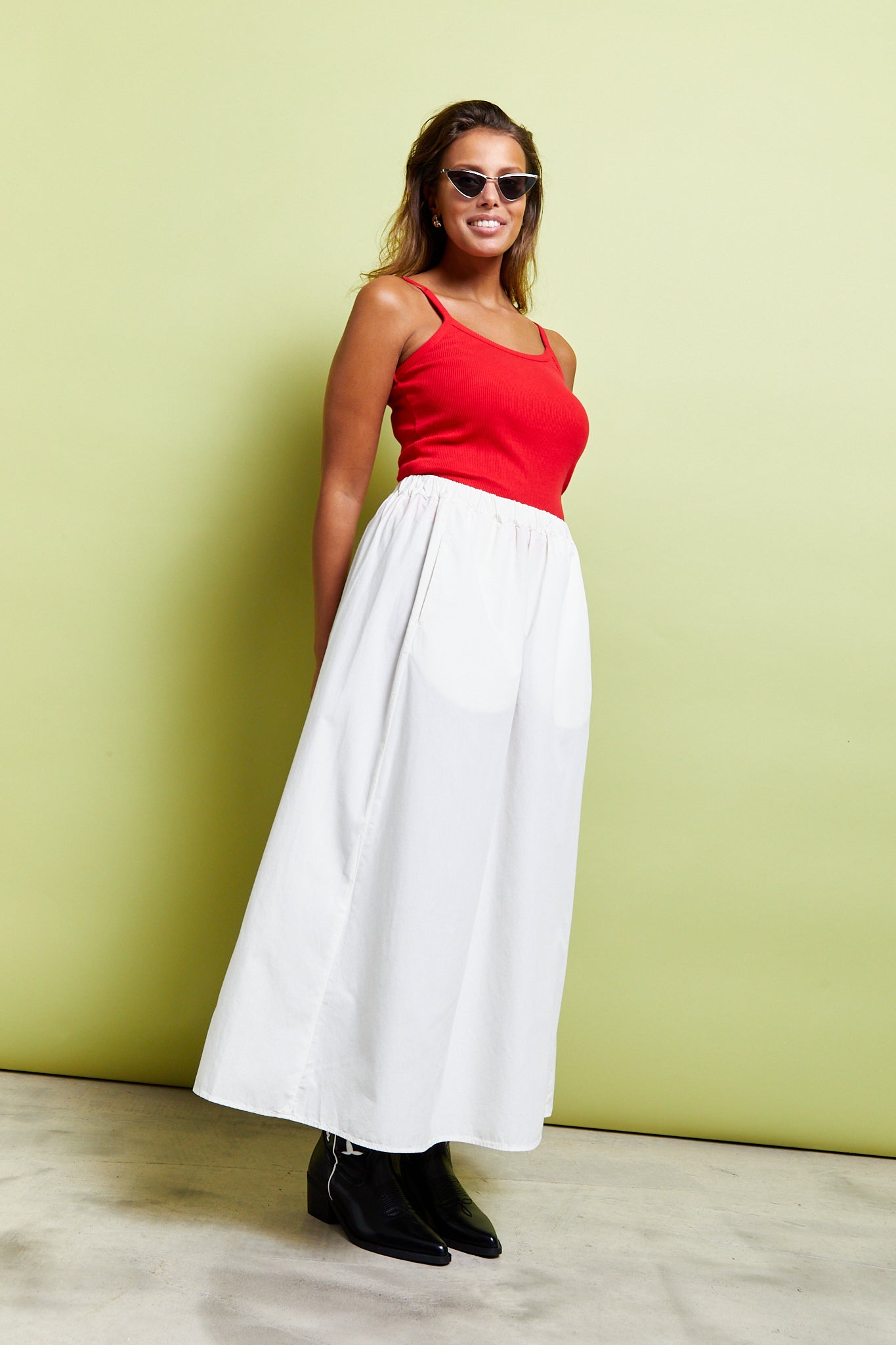 Ana Camisole Top Red