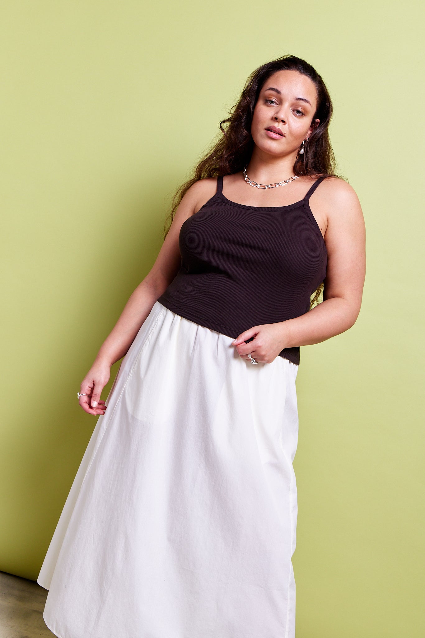 Ana Camisole Top Brown