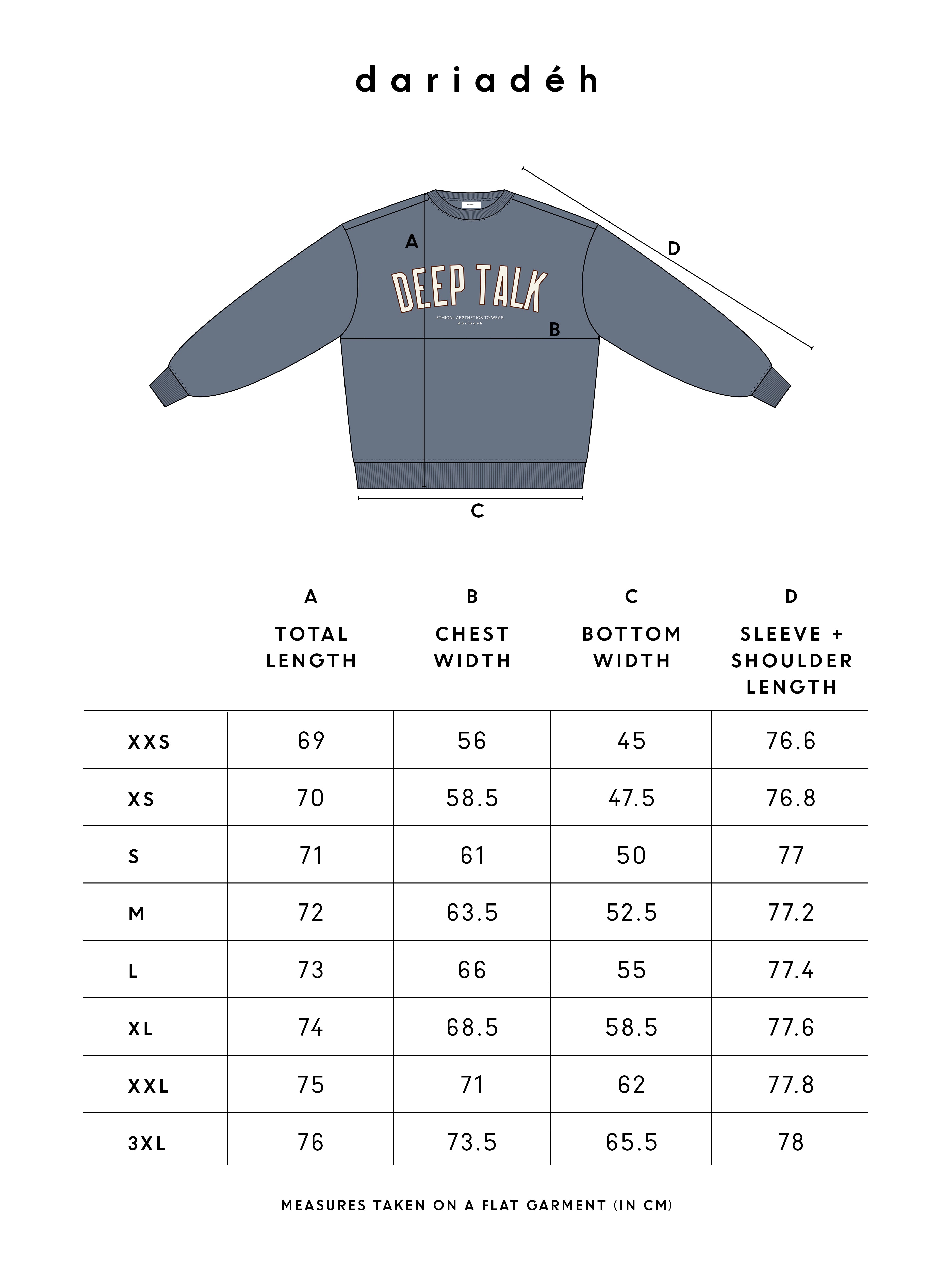 Ami Sweatshirt Slate Blue