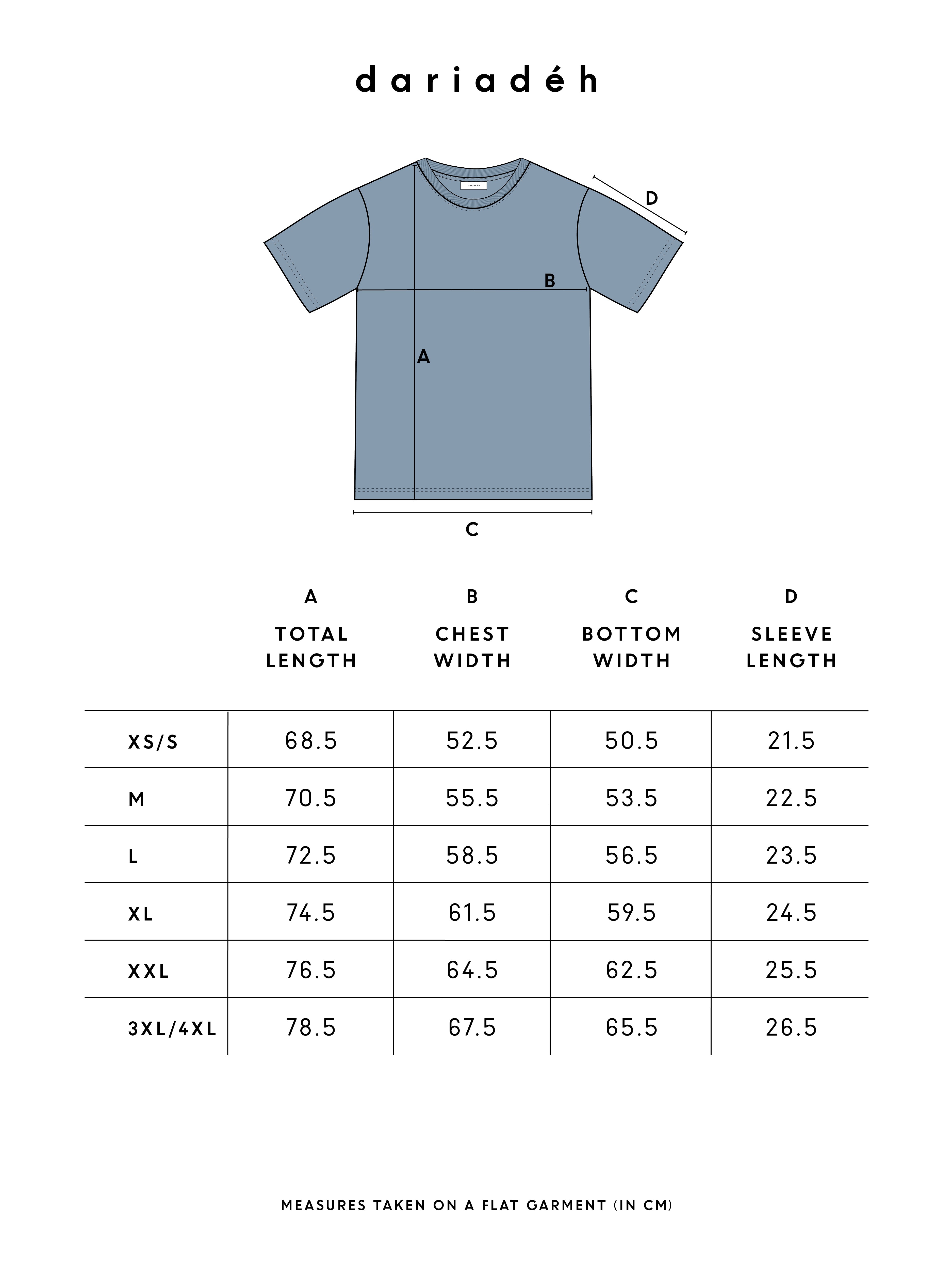 Feli Organic Cotton Heavyweight T-Shirt Stone Blue