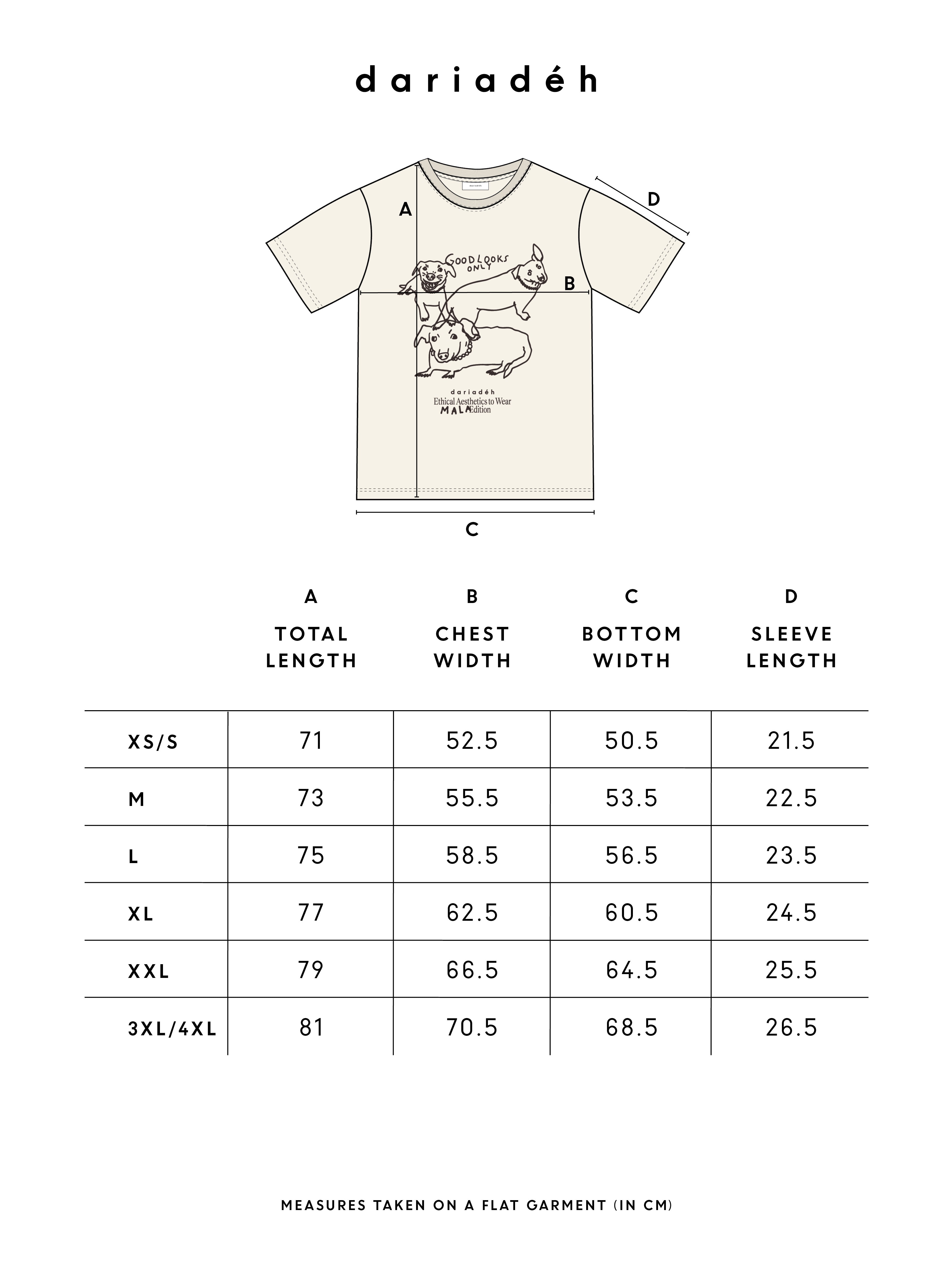 Mala Organic Cotton T-Shirt Ecru