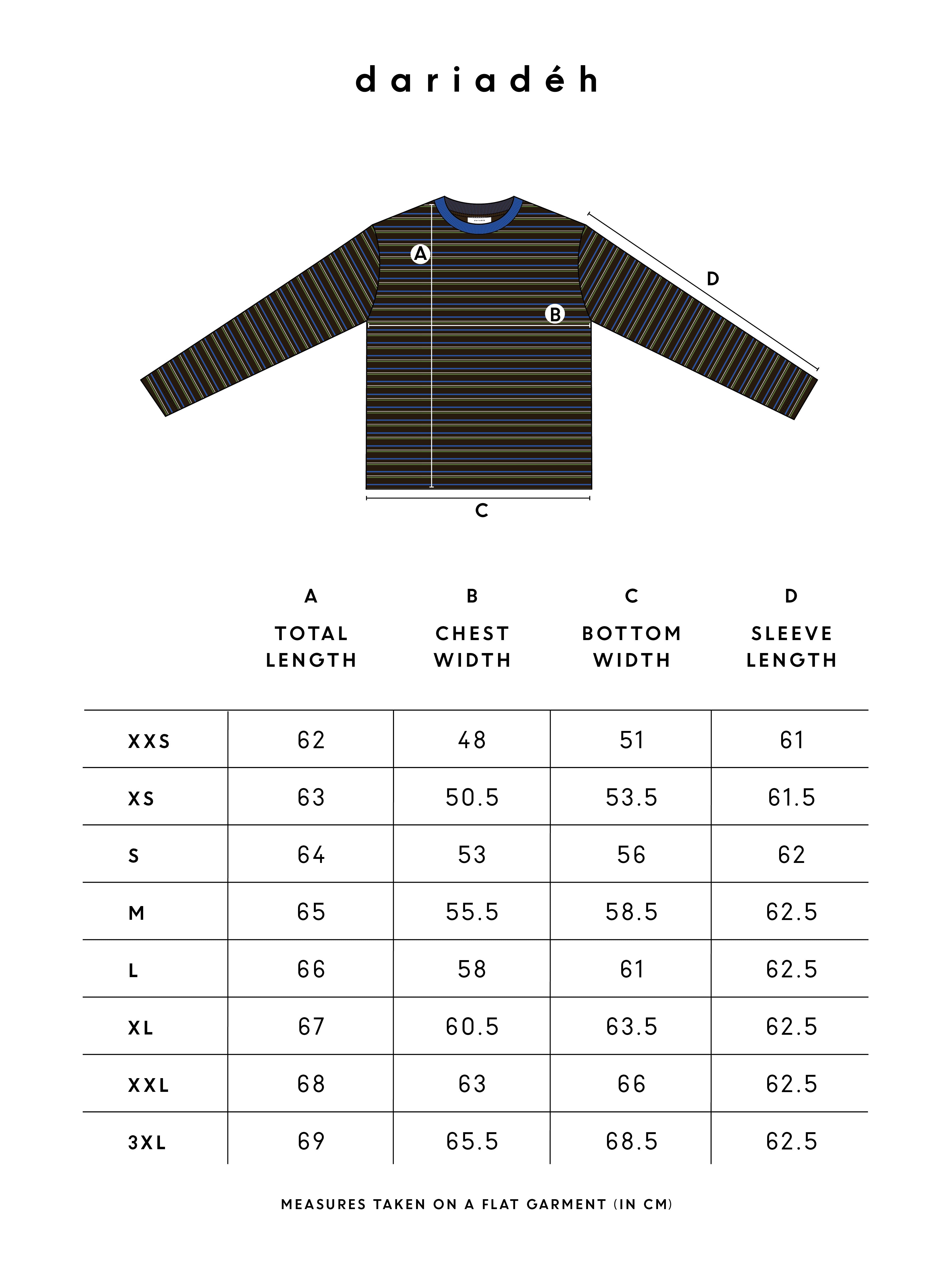 Rana Striped Longsleeve Striped Night