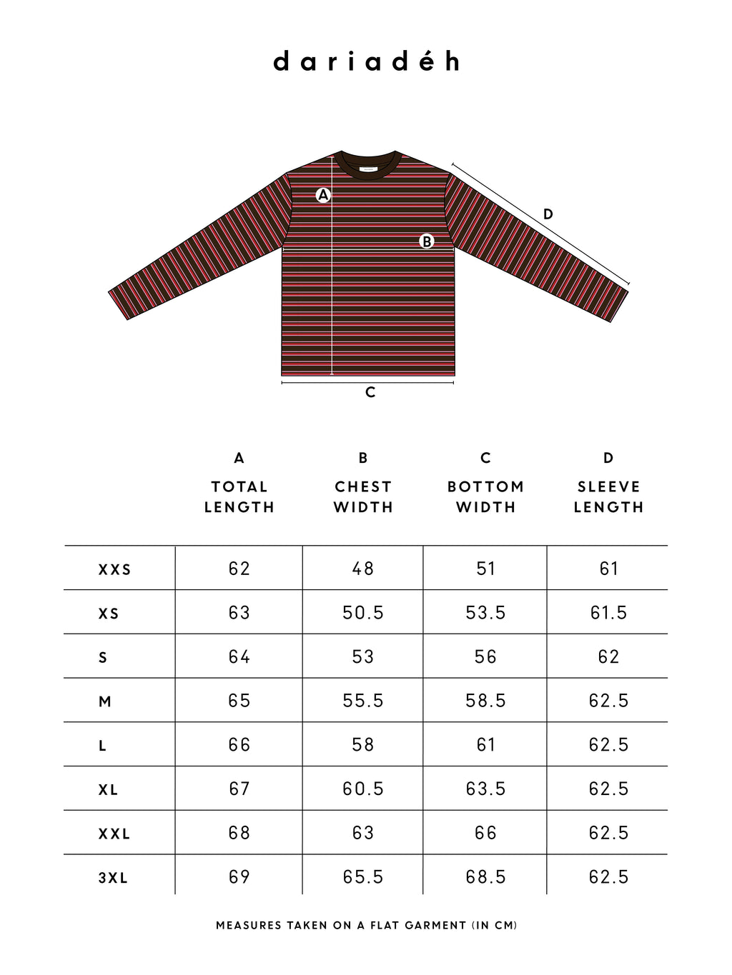 Rana Striped Longsleeve Striped Cake