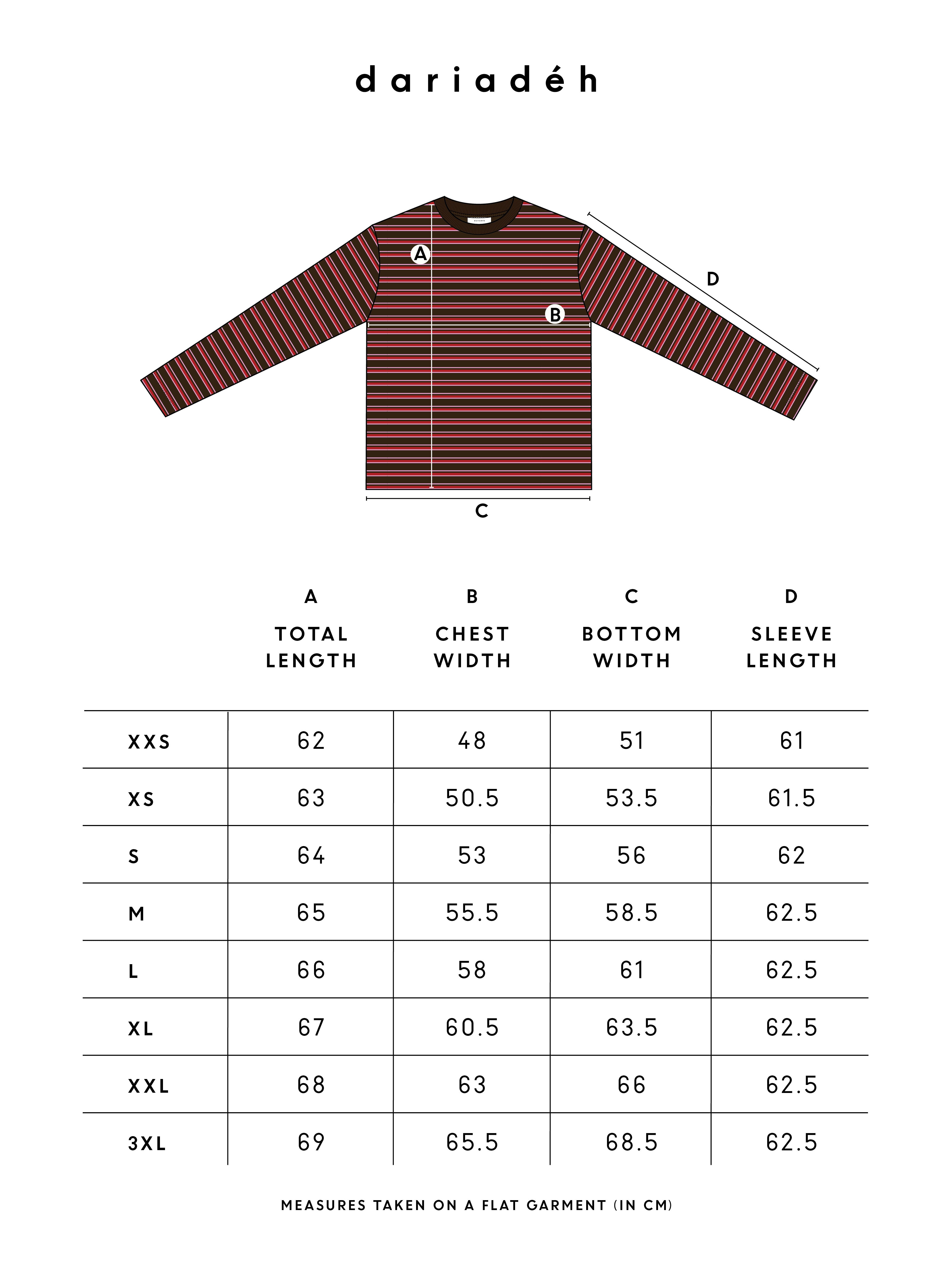 Rana Striped Longsleeve Striped Cake