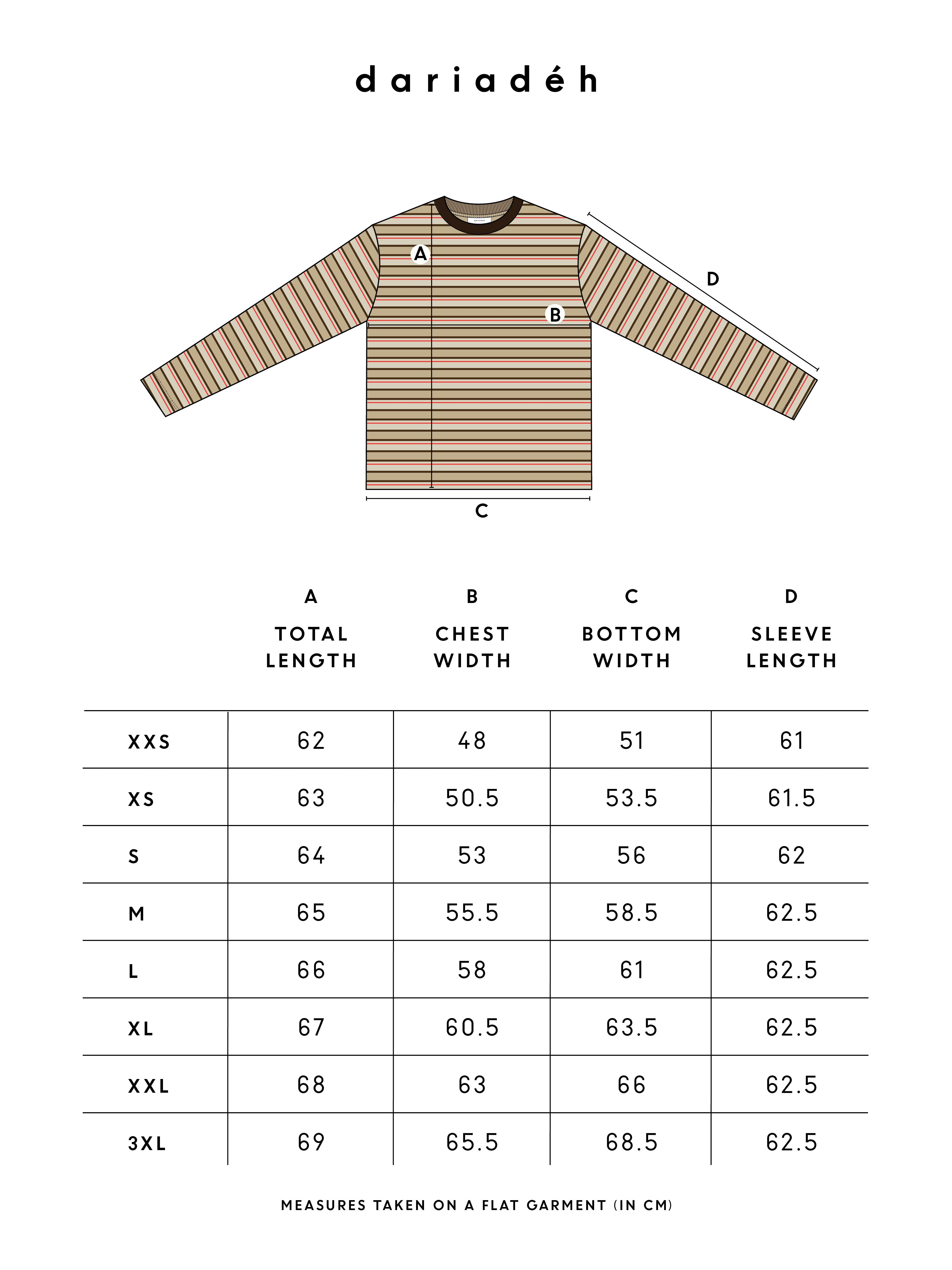 Rana Striped Longsleeve Striped Chai