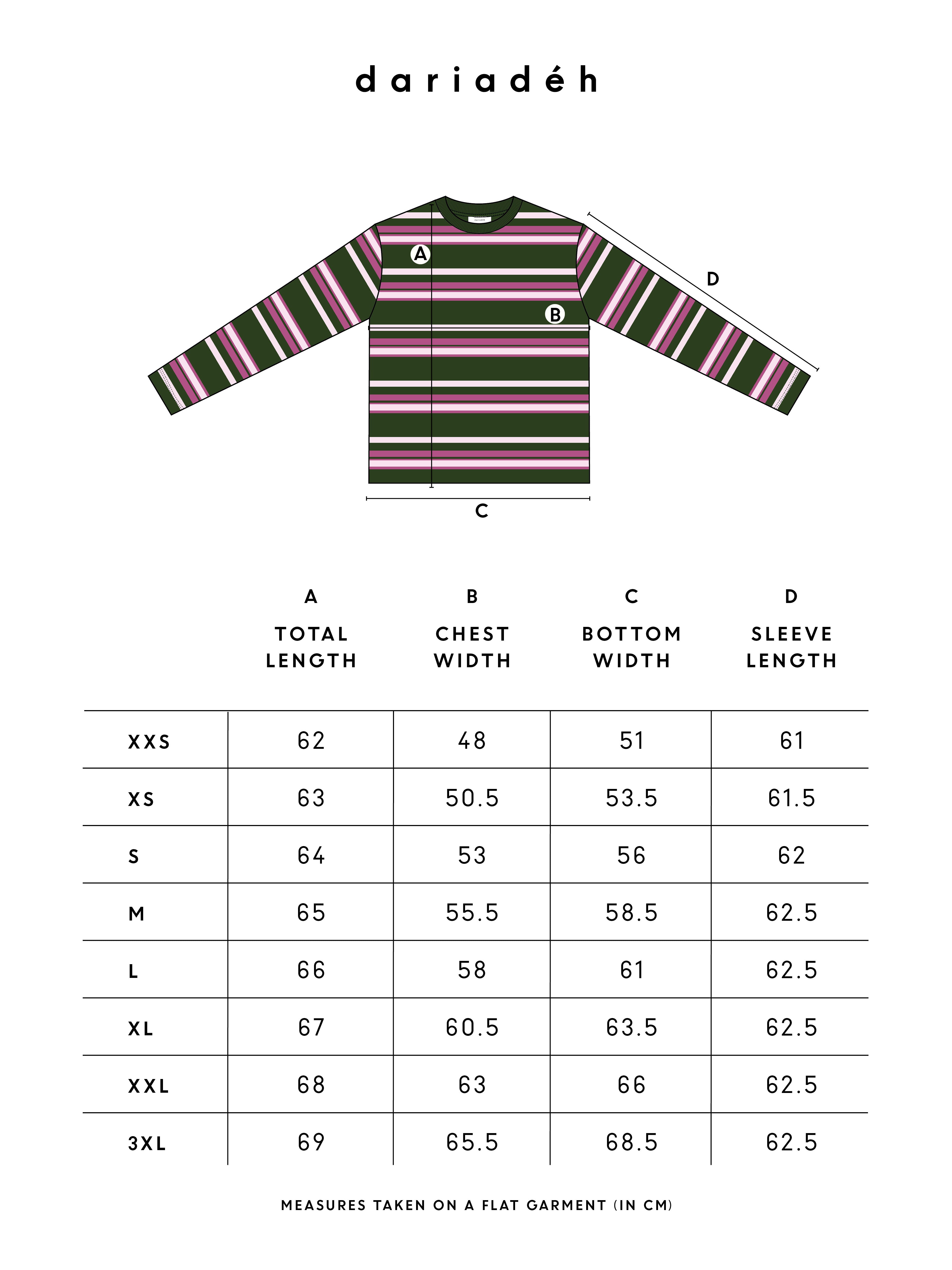 Rana Striped Longsleeve Striped Urban Pine